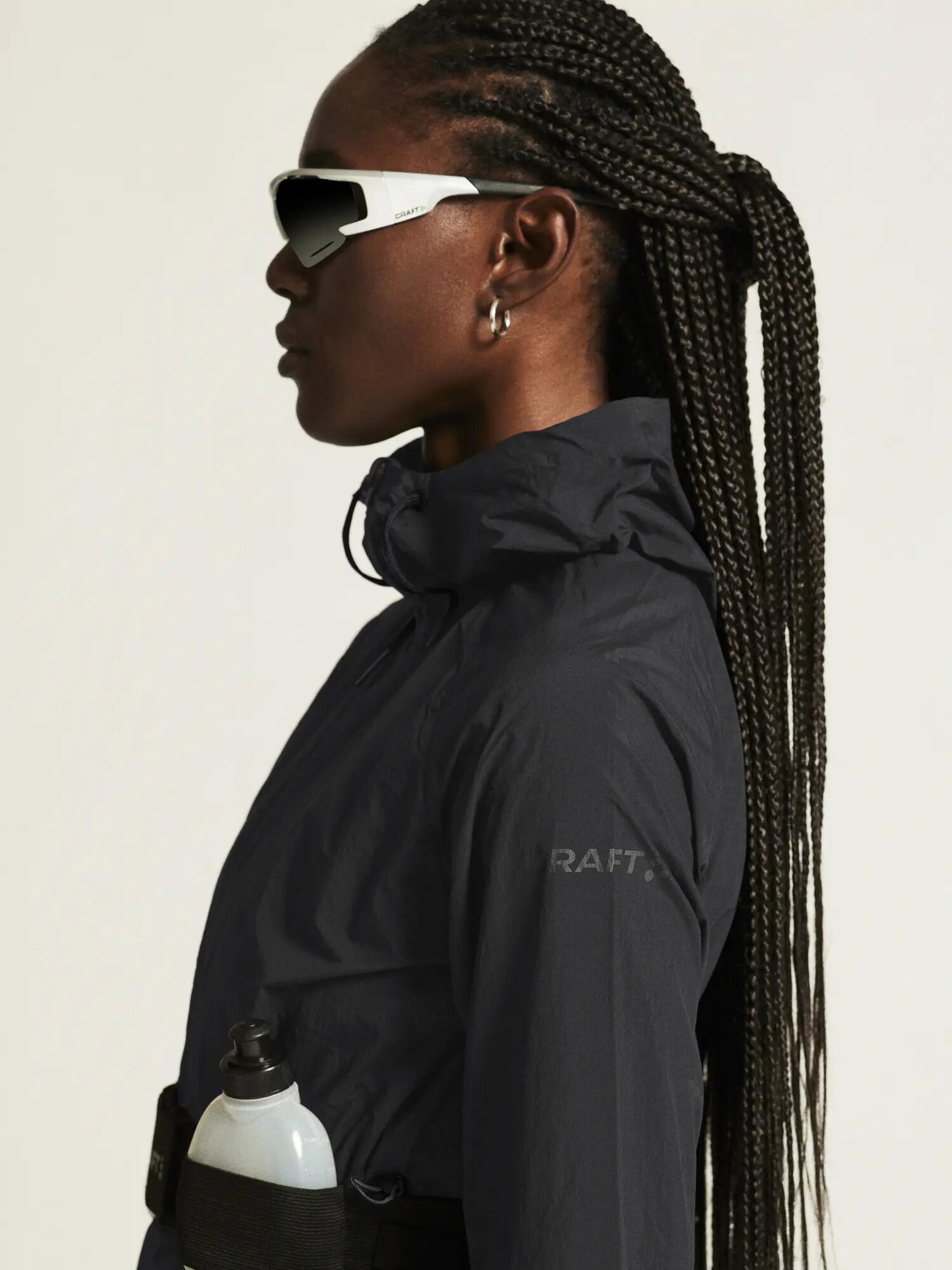 craft ADV Join Windbreaker W leicht aus recyceltem Material – Black 6/7