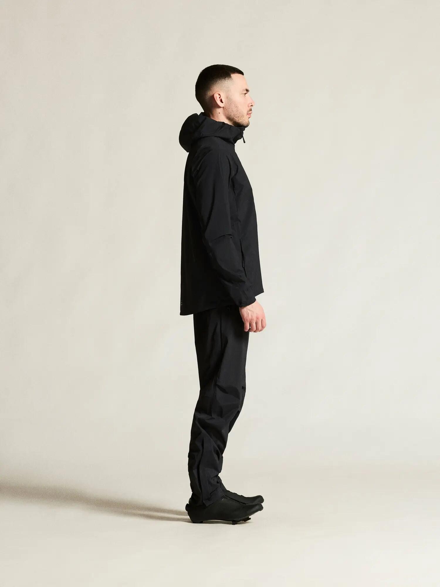 craft Everyday Hydro Jacket M – Wasserdicht und winddicht – Black 4/7