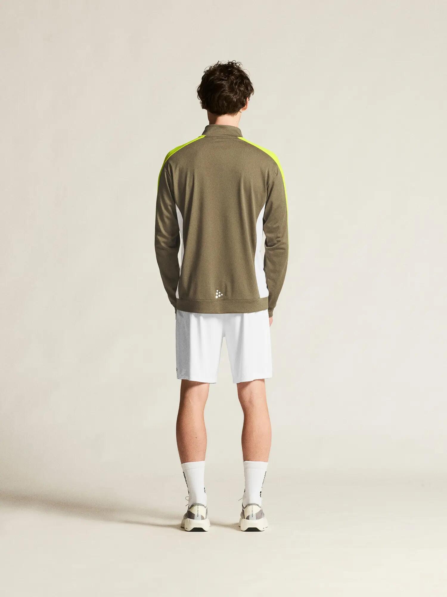 craft Evolve 2.0 Contrast Half Zip M — midlayer elástico en poliéster reciclado 6/7