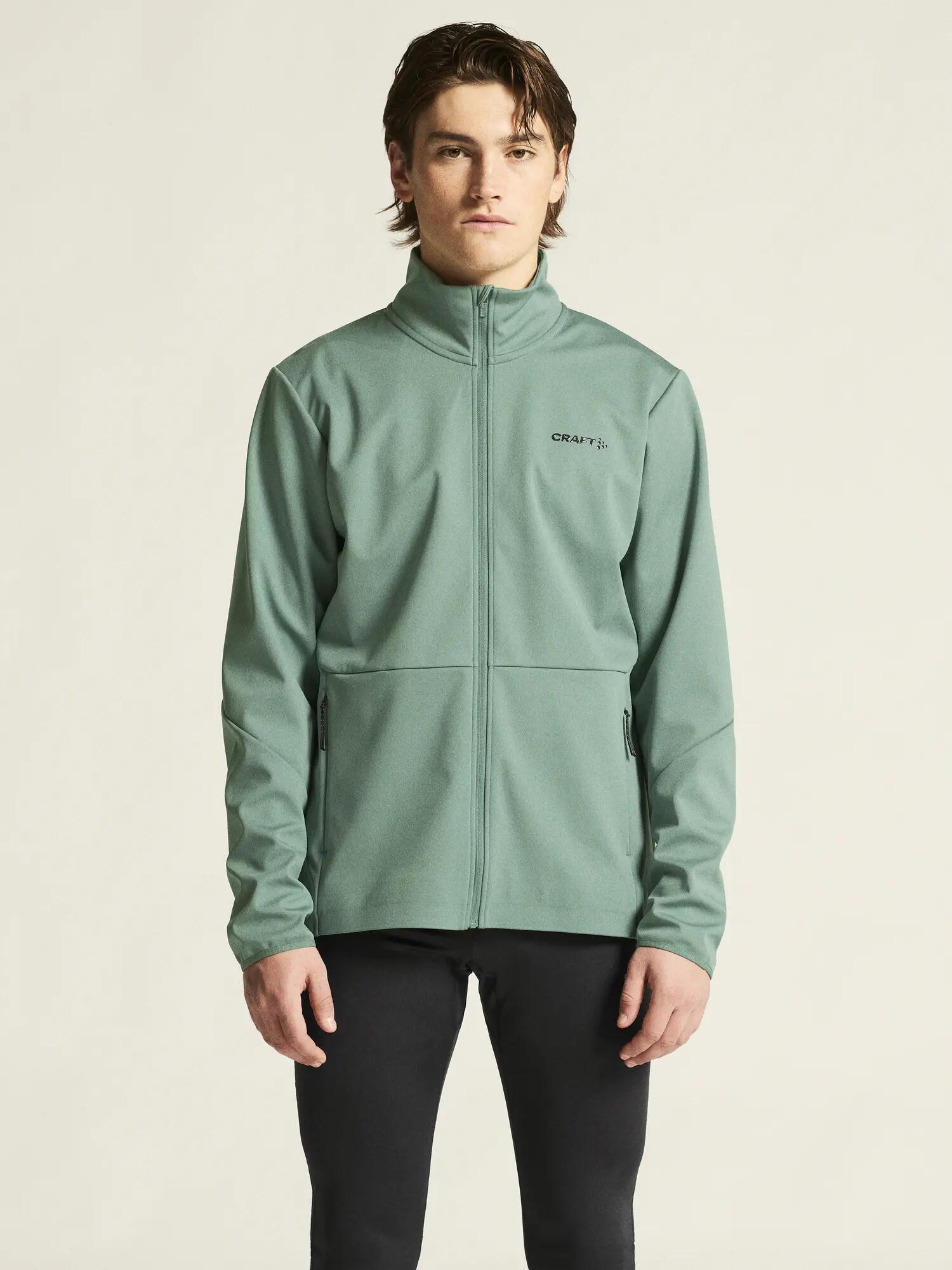 craft CORE Essence Nordic Jas M — 3‑laags softshell, winddicht – Atlantic 5/7