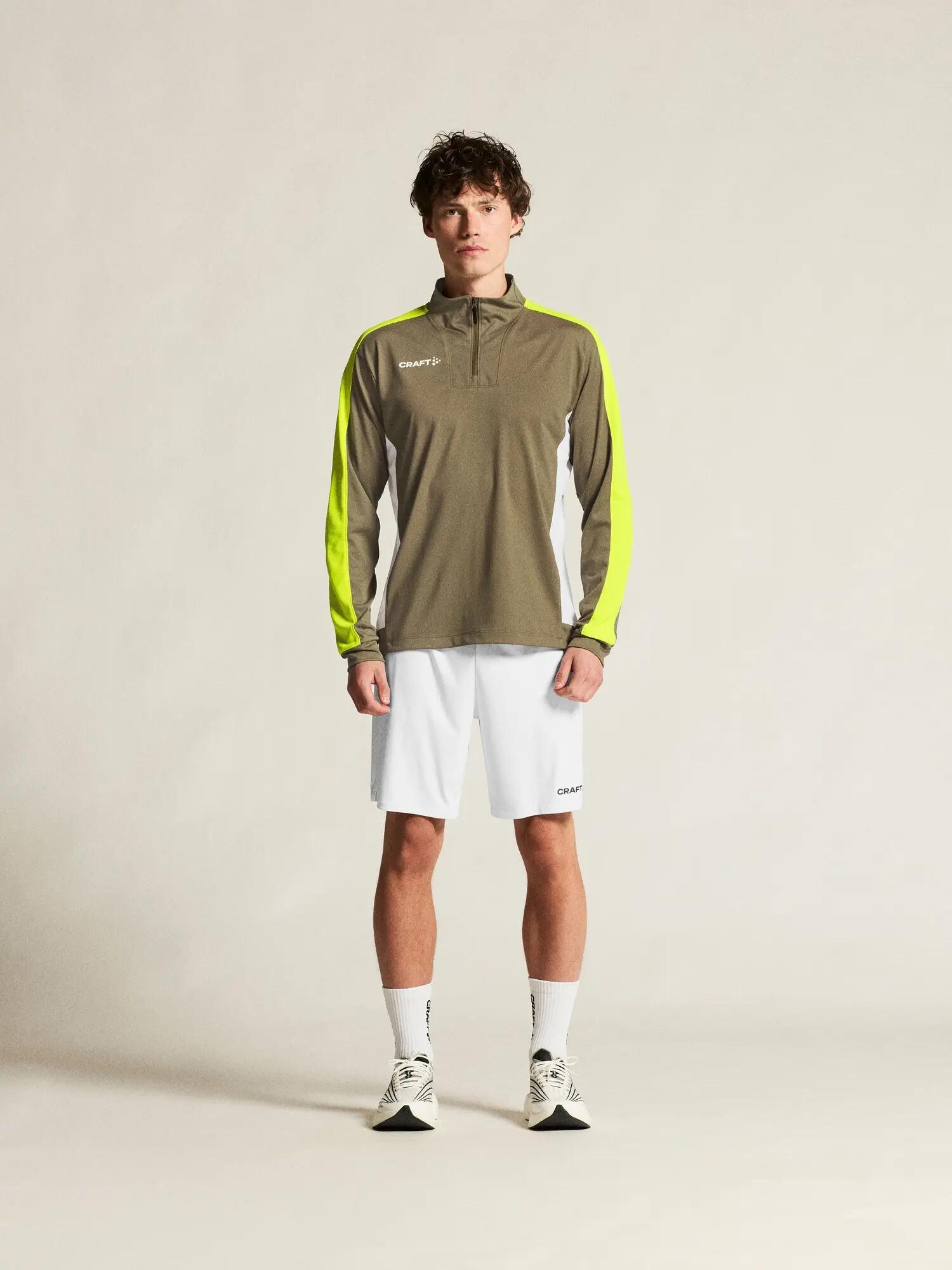 craft Evolve 2.0 Contrast Half Zip M — midlayer elástico en poliéster reciclado 5/7