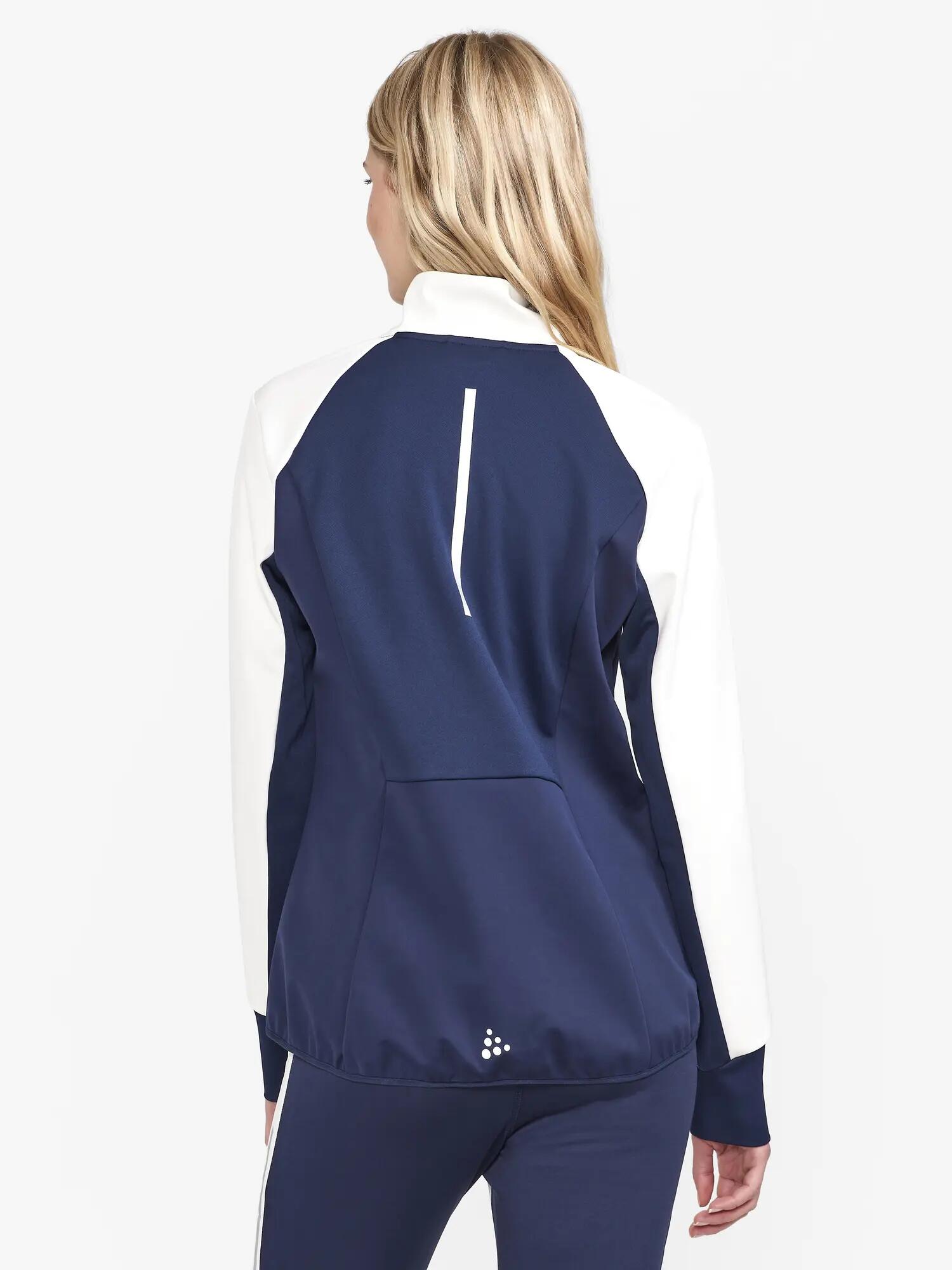 craft CORE Essence Nordic 3‑Lagen Softshelljacke für Damen – Tofu-Blaze 2/6