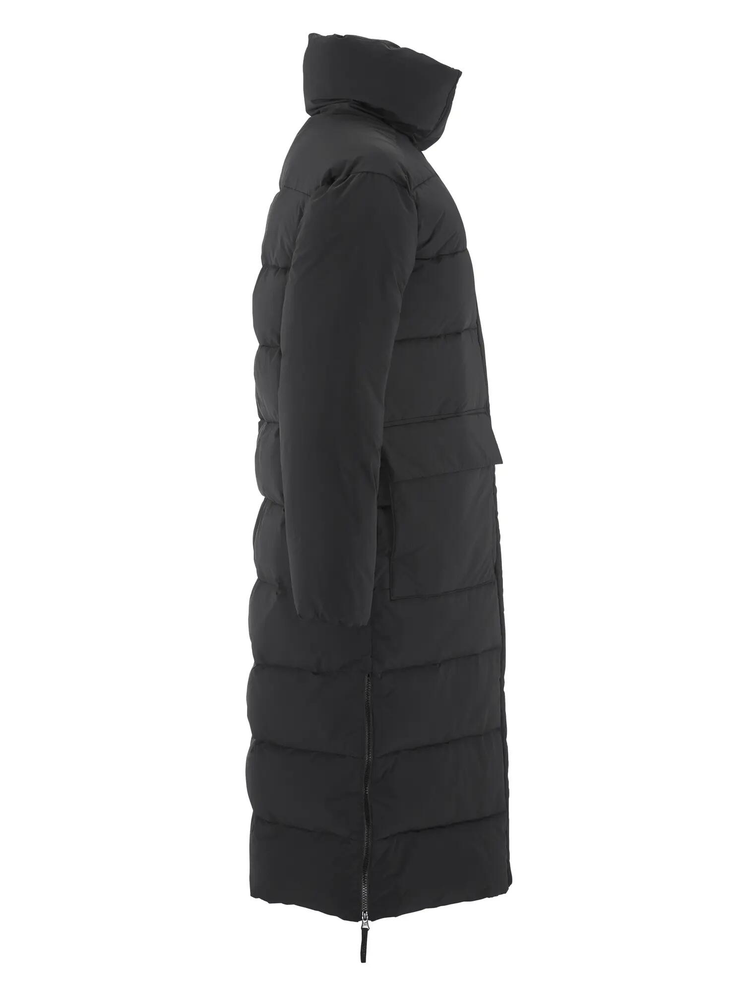 craft Urban Long Padded Coat W – Lange gewatteerde damesparka – Black 3/7