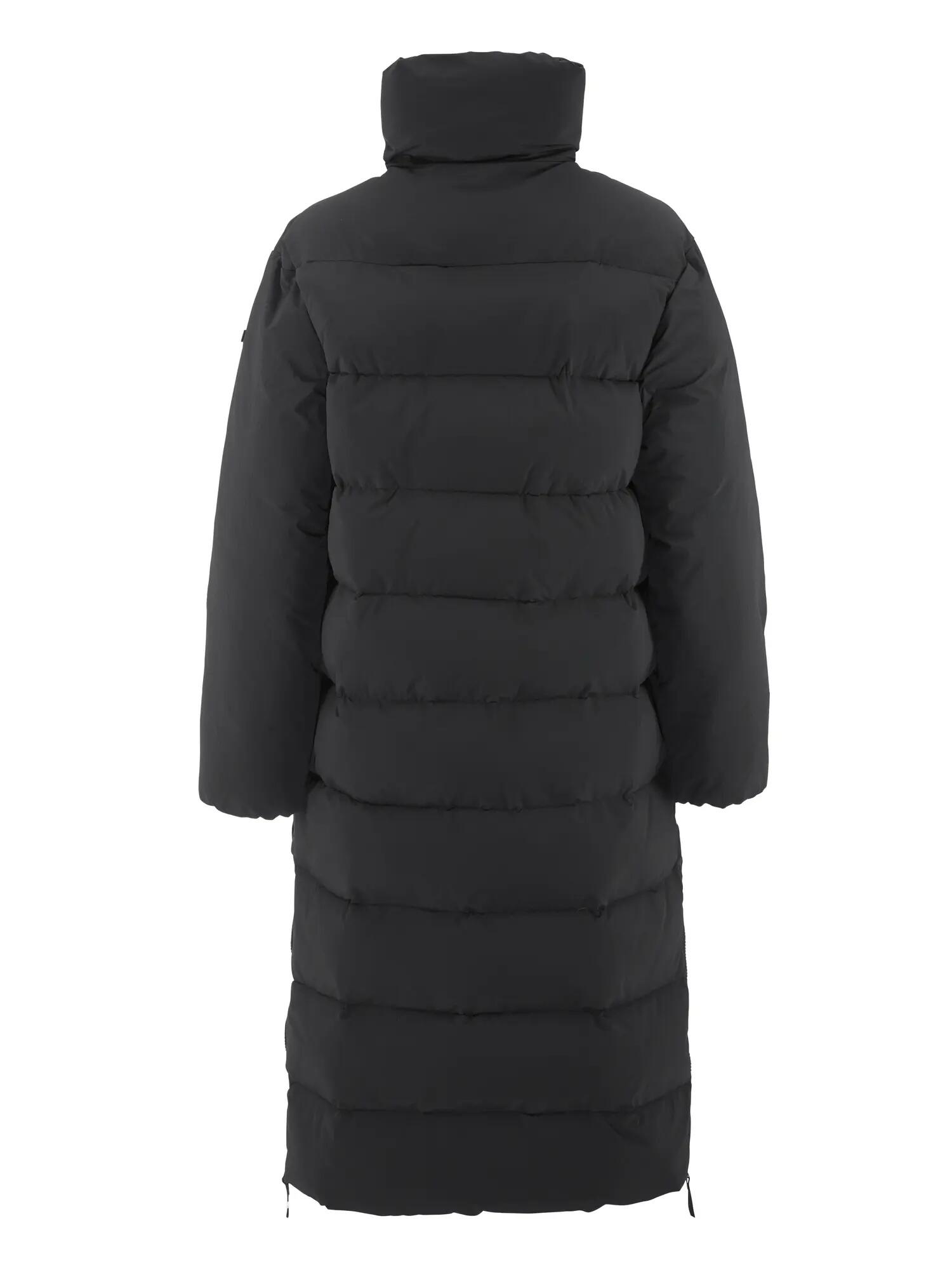craft Urban Long Padded Coat W – Lange gewatteerde damesparka – Black 2/7