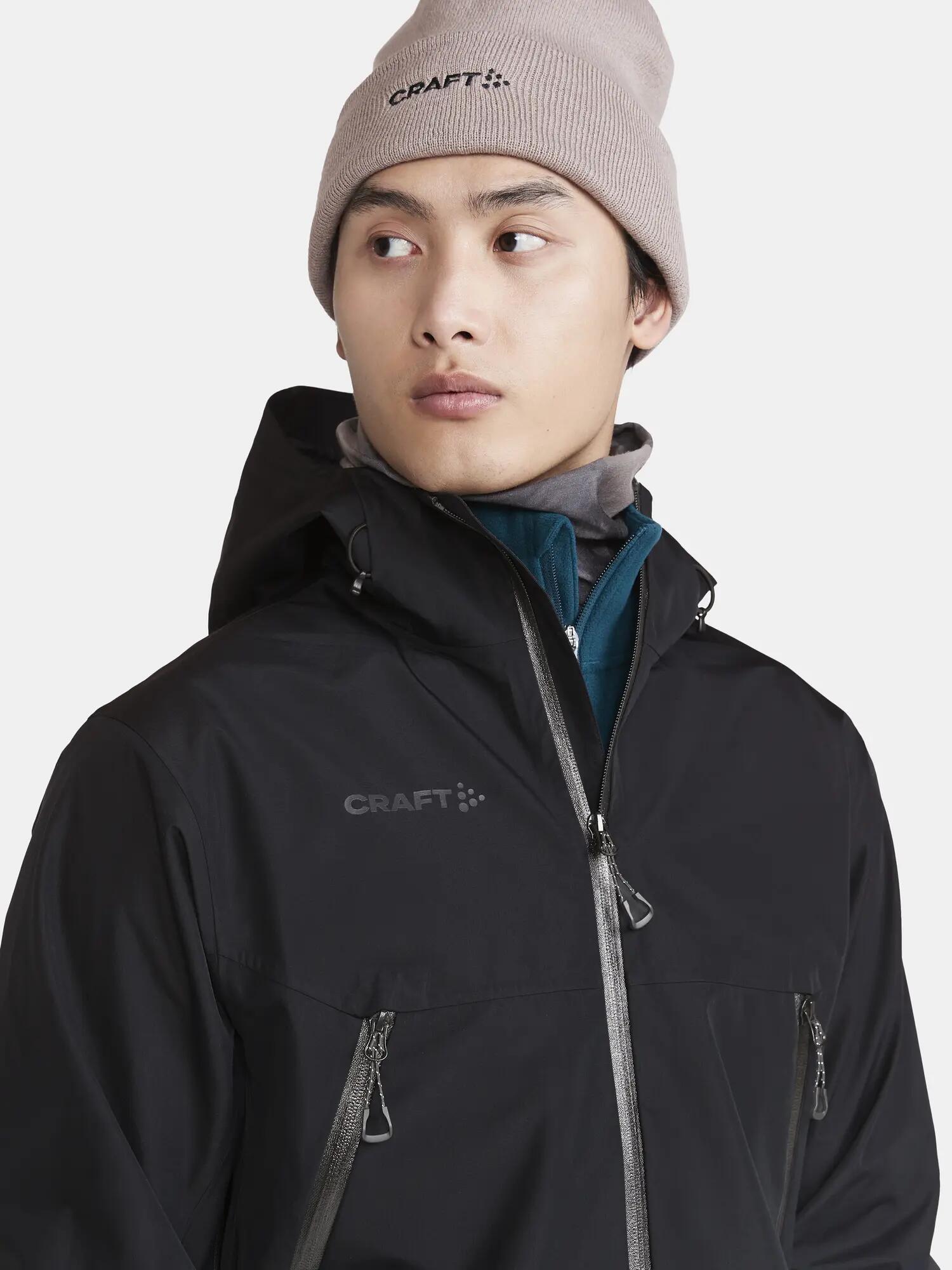craft ADV Explore Shell Jas Heren – 3‑laag waterdicht – Black 6/7