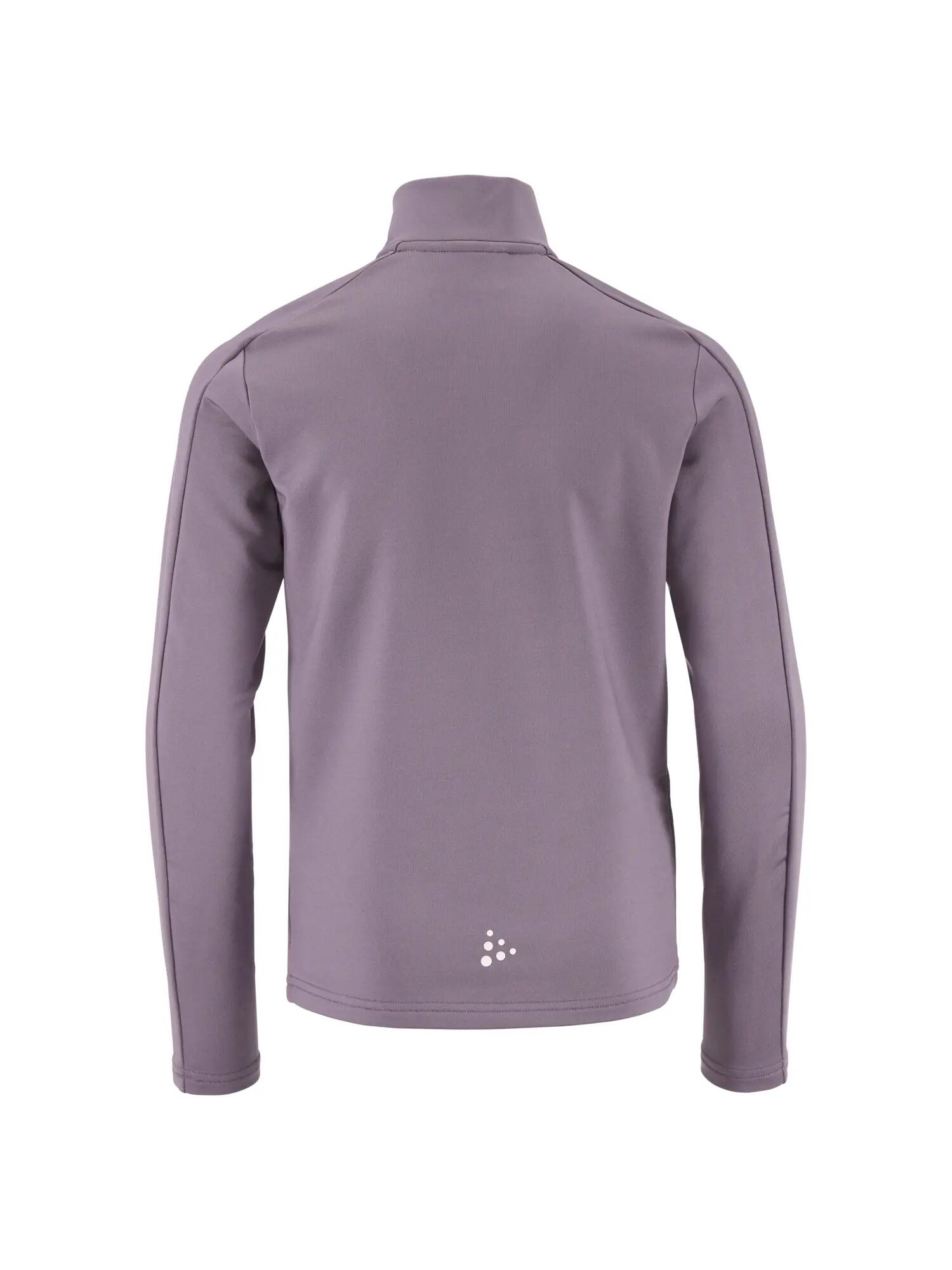 craft Gain Midlayer Jr – Junior-Midlayer mit Reißverschluss und Logo – Cadet 2/2