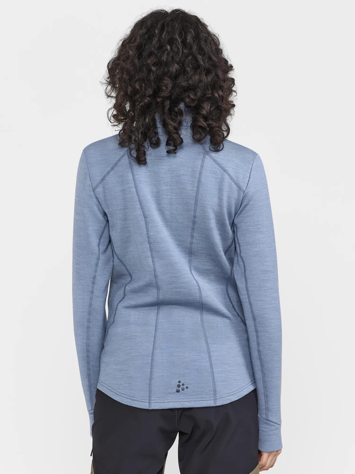 craft PRO Explore Wool Midlayer W – warme, technische Midlayer – Flow-Melange 5/6