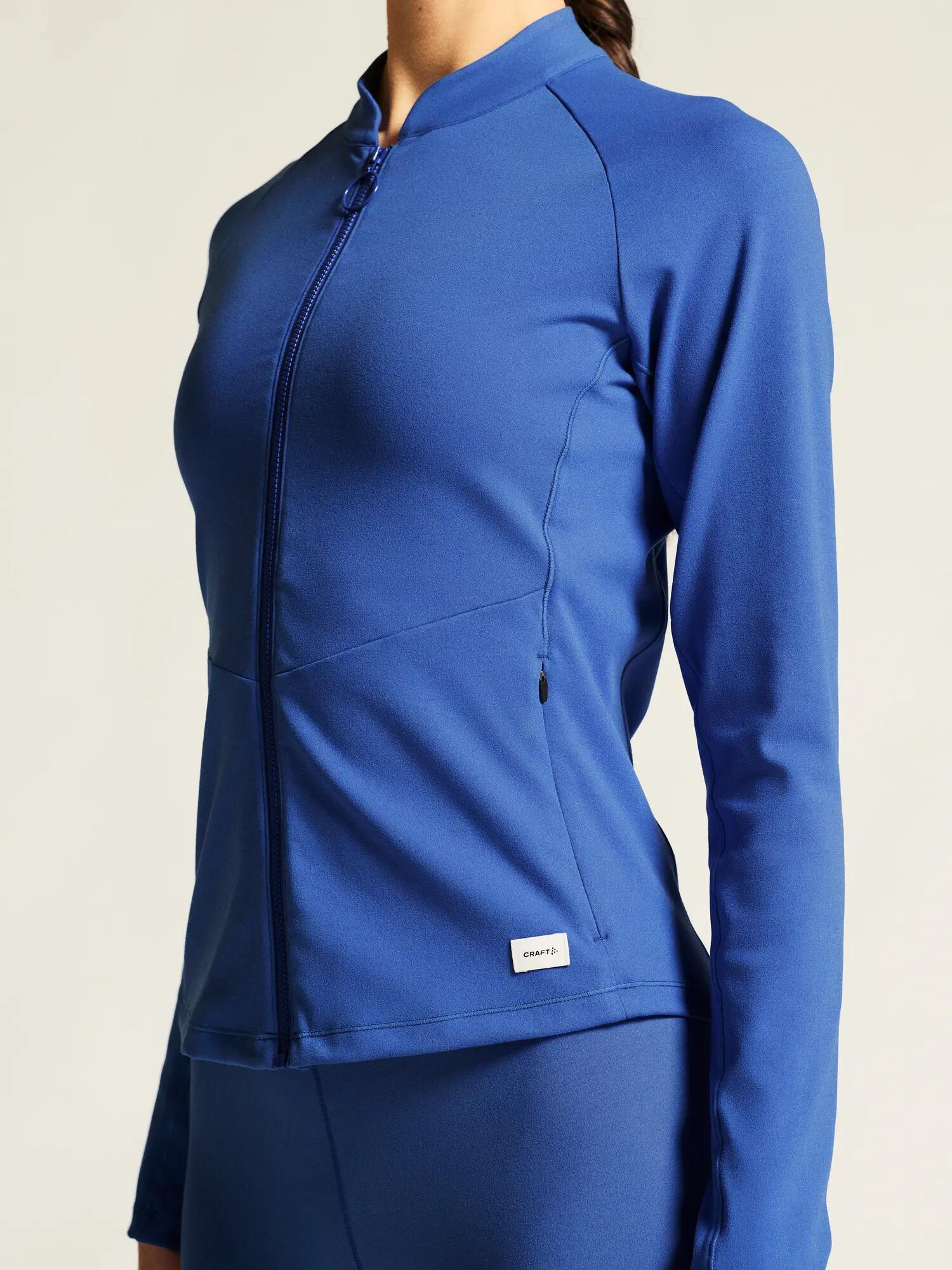 craft Collective Zip Sweater W - Trainingssweat mit recyceltem Stretch – Ink 7/7