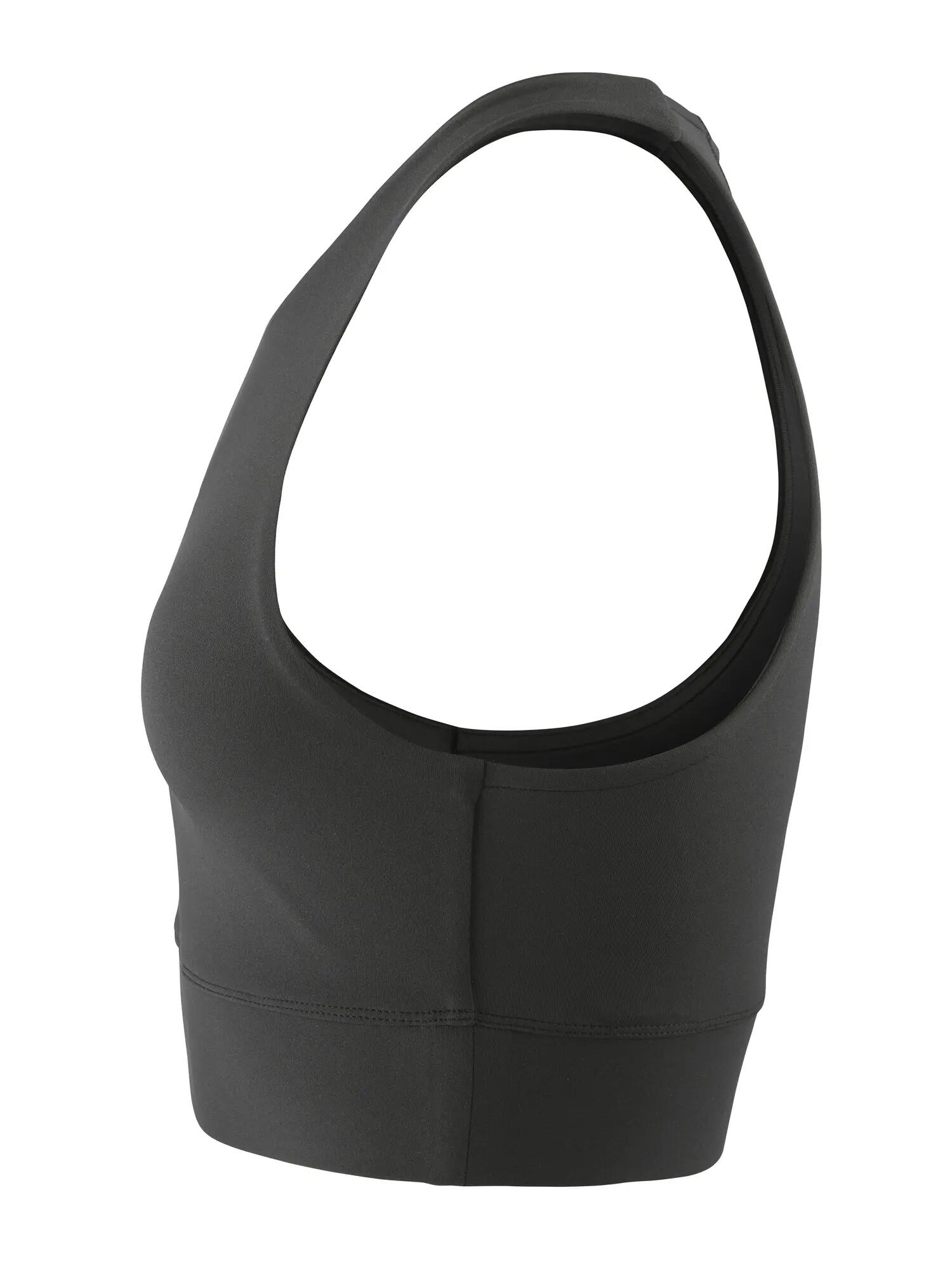 craft Rush 2.0 Crop Top W – eng anliegend, atmungsaktiv – Black 4/7