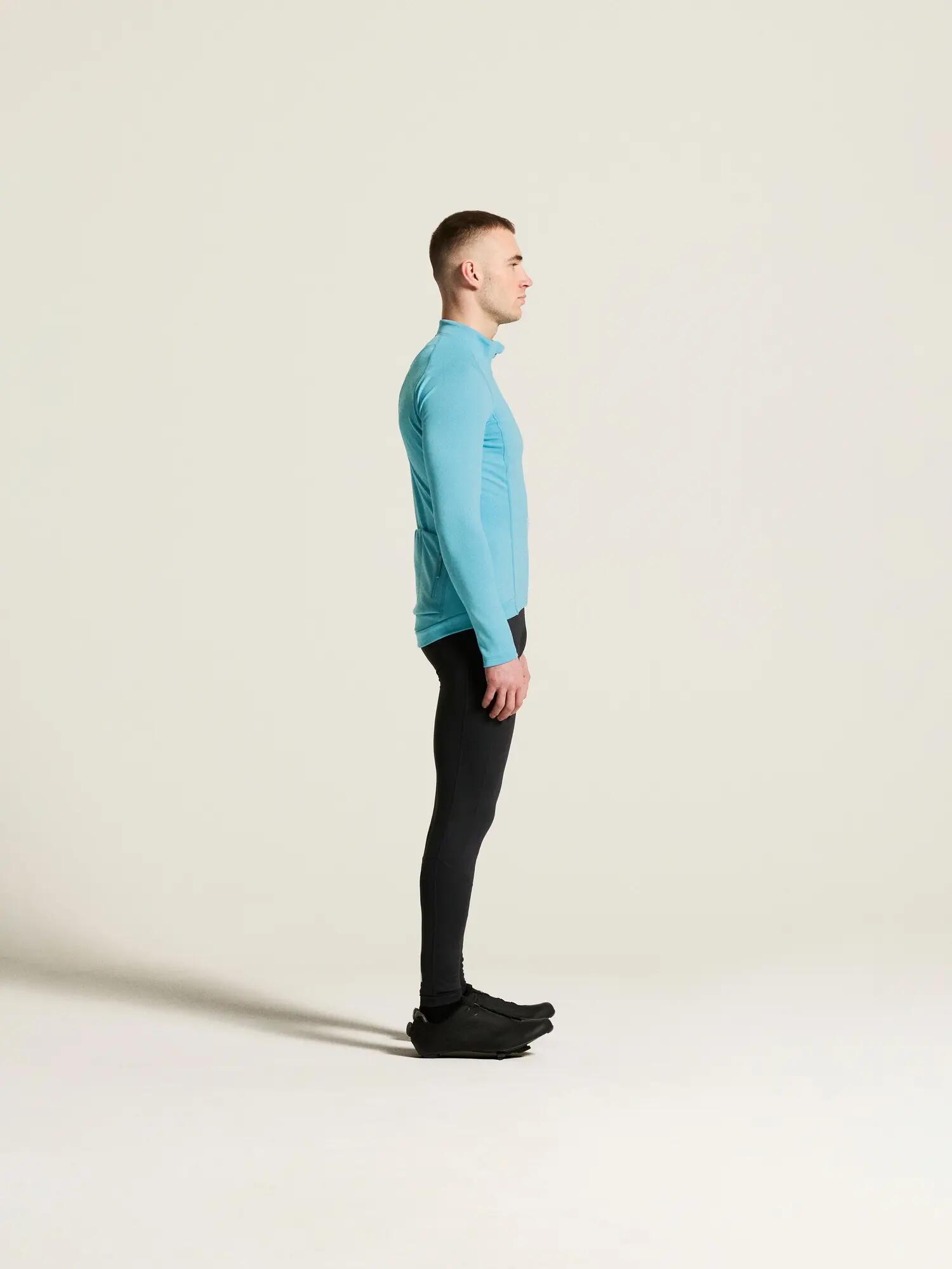 craft SubZ LS Jersey 2 M Langarm-Radtrikot isolierend – Air Blue 3/7