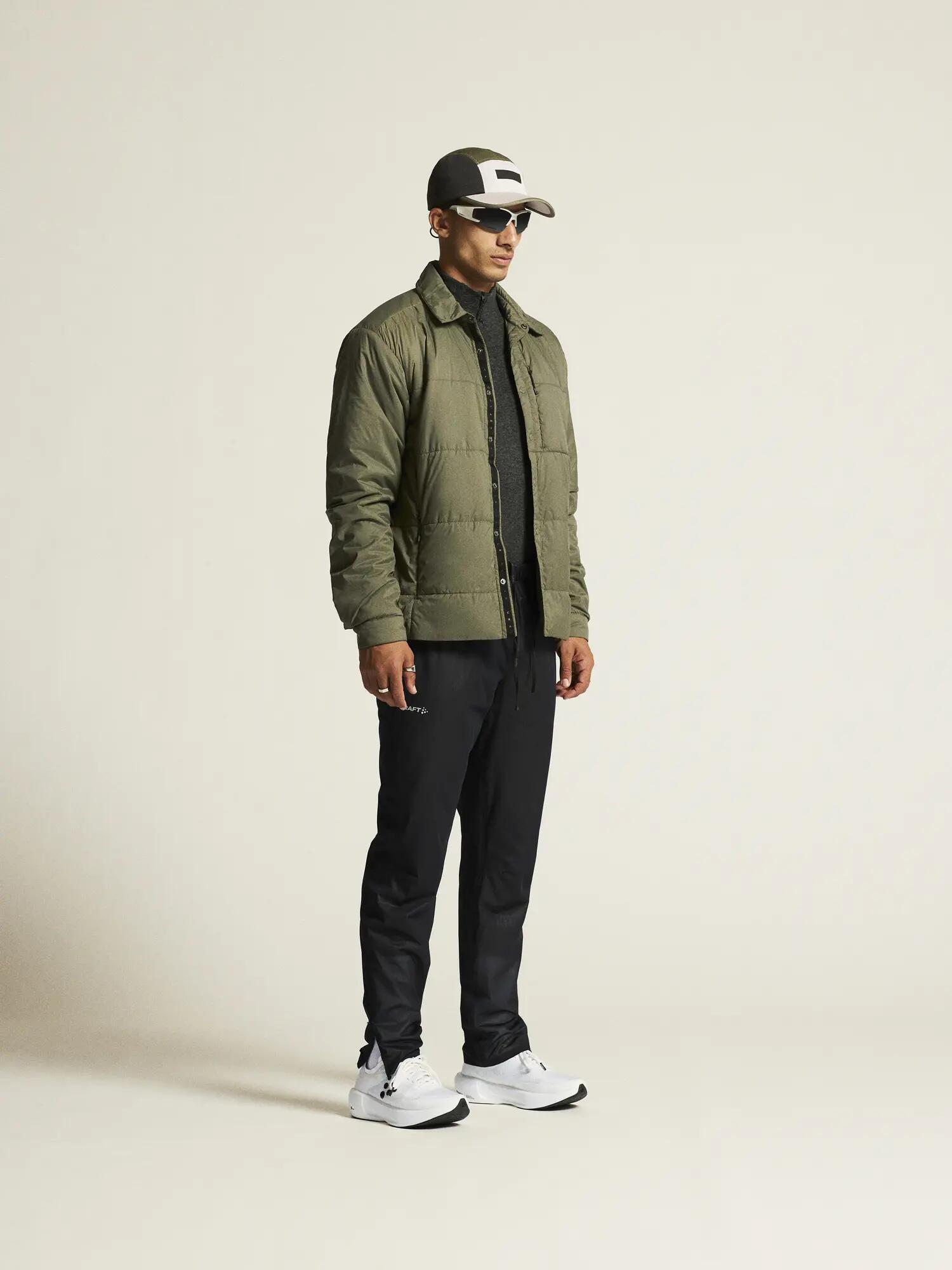 craft ADV Urban Lt Padded Overshirt aus recyceltem Polyamid – Rift 5/7