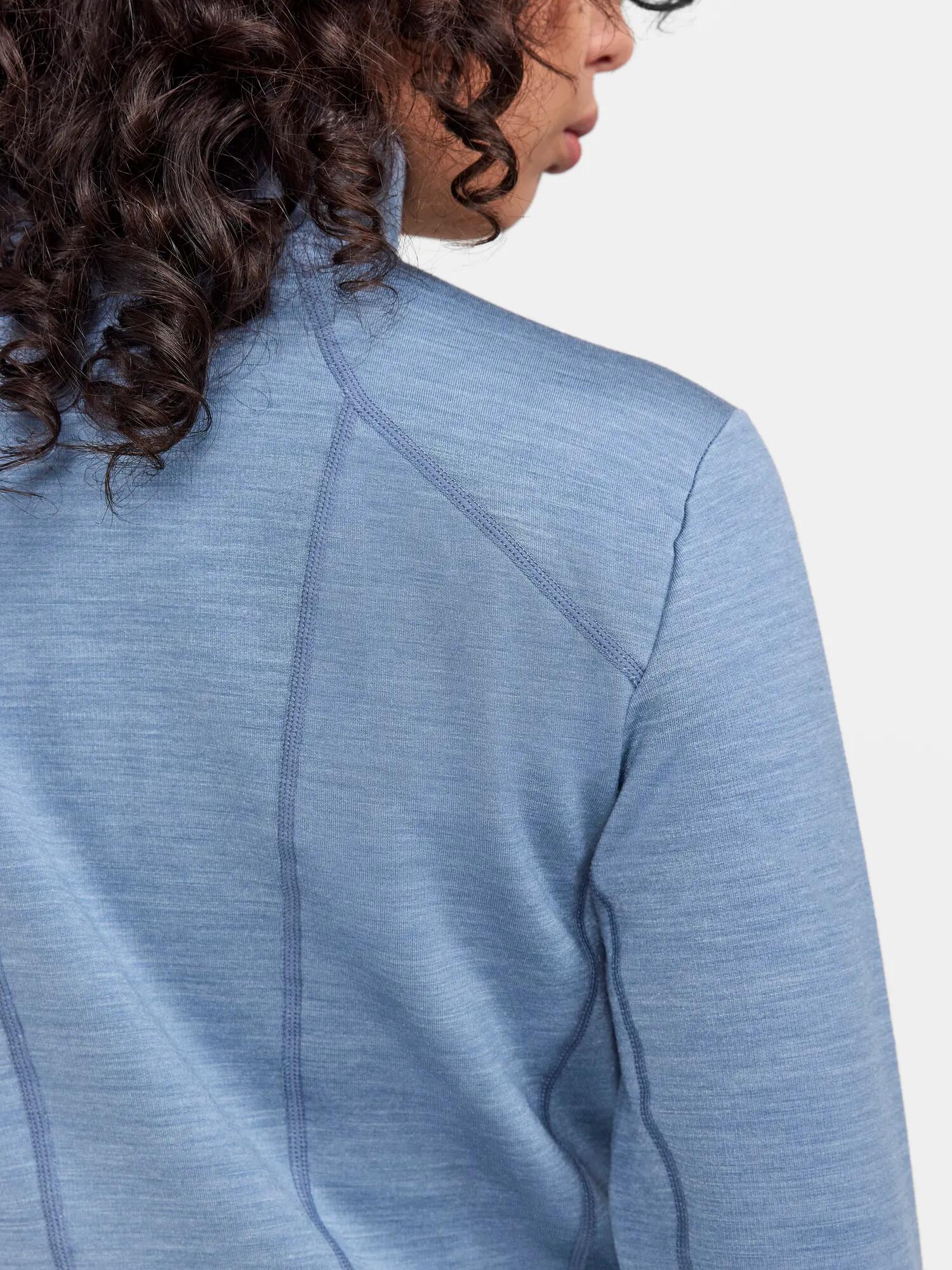 craft PRO Explore Wool Midlayer W – warme, technische Midlayer – Flow-Melange 3/6