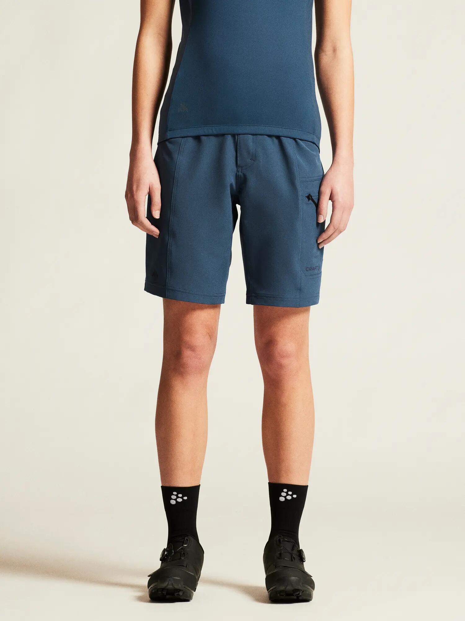 craft Offroad Xt Shorts W – shorts ciclismo resistenti e comode – Lake 3/7