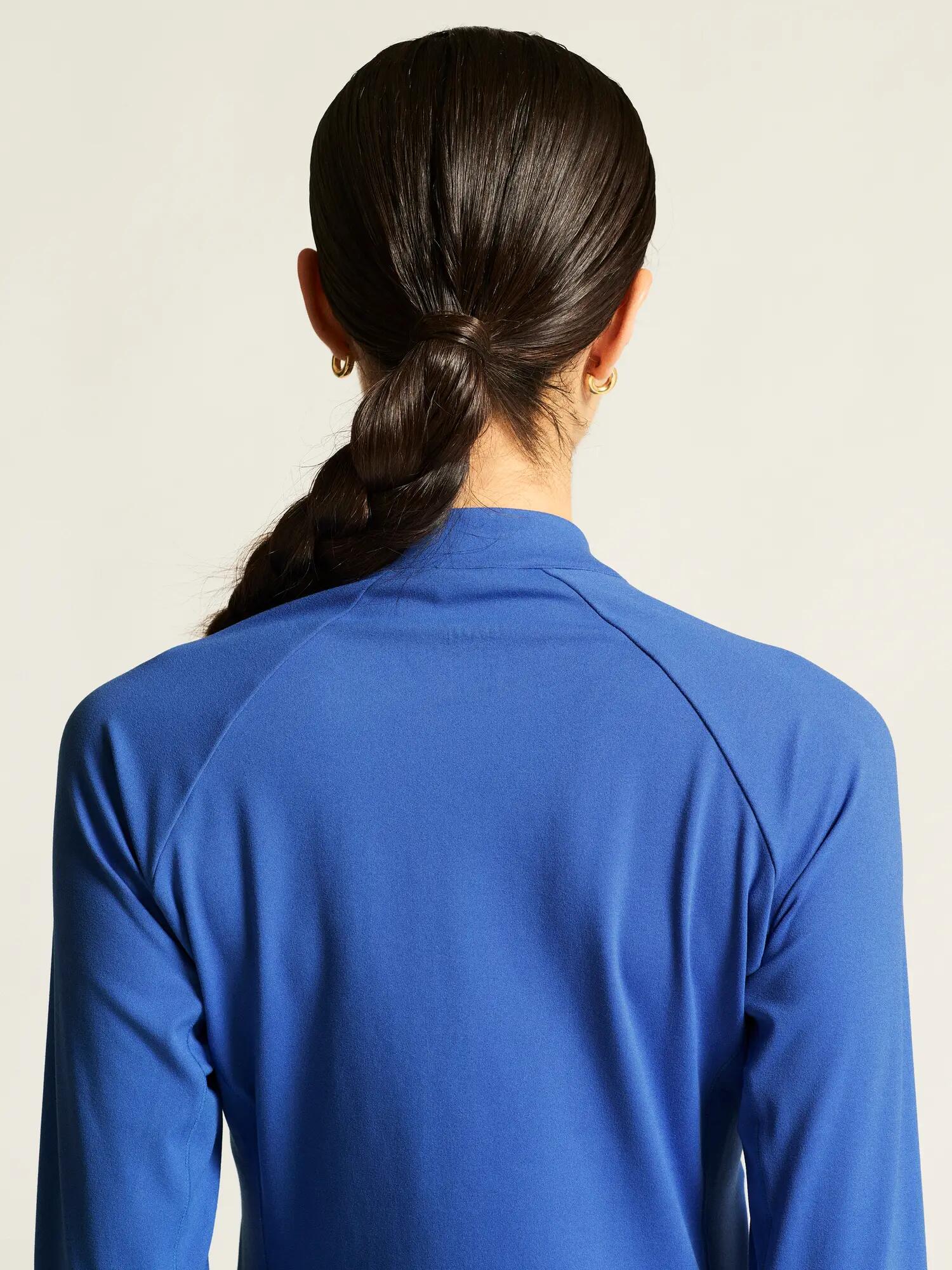 craft Collective Zip Sweater W - Trainingssweat mit recyceltem Stretch – Ink 3/7