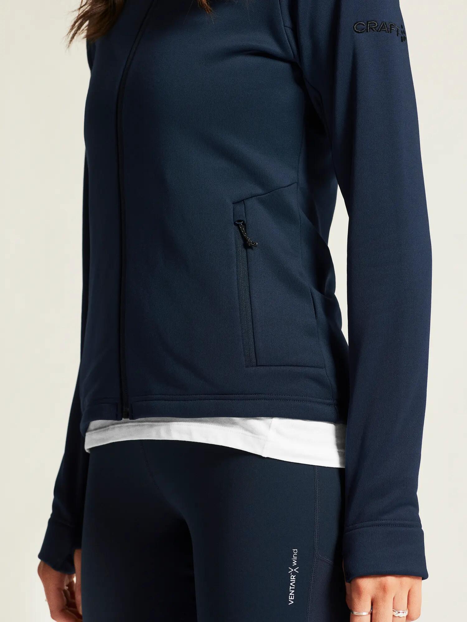craft ADV Explore Power Fleece Hood Jacket W - Stretch-Fleece – Blaze 7/7