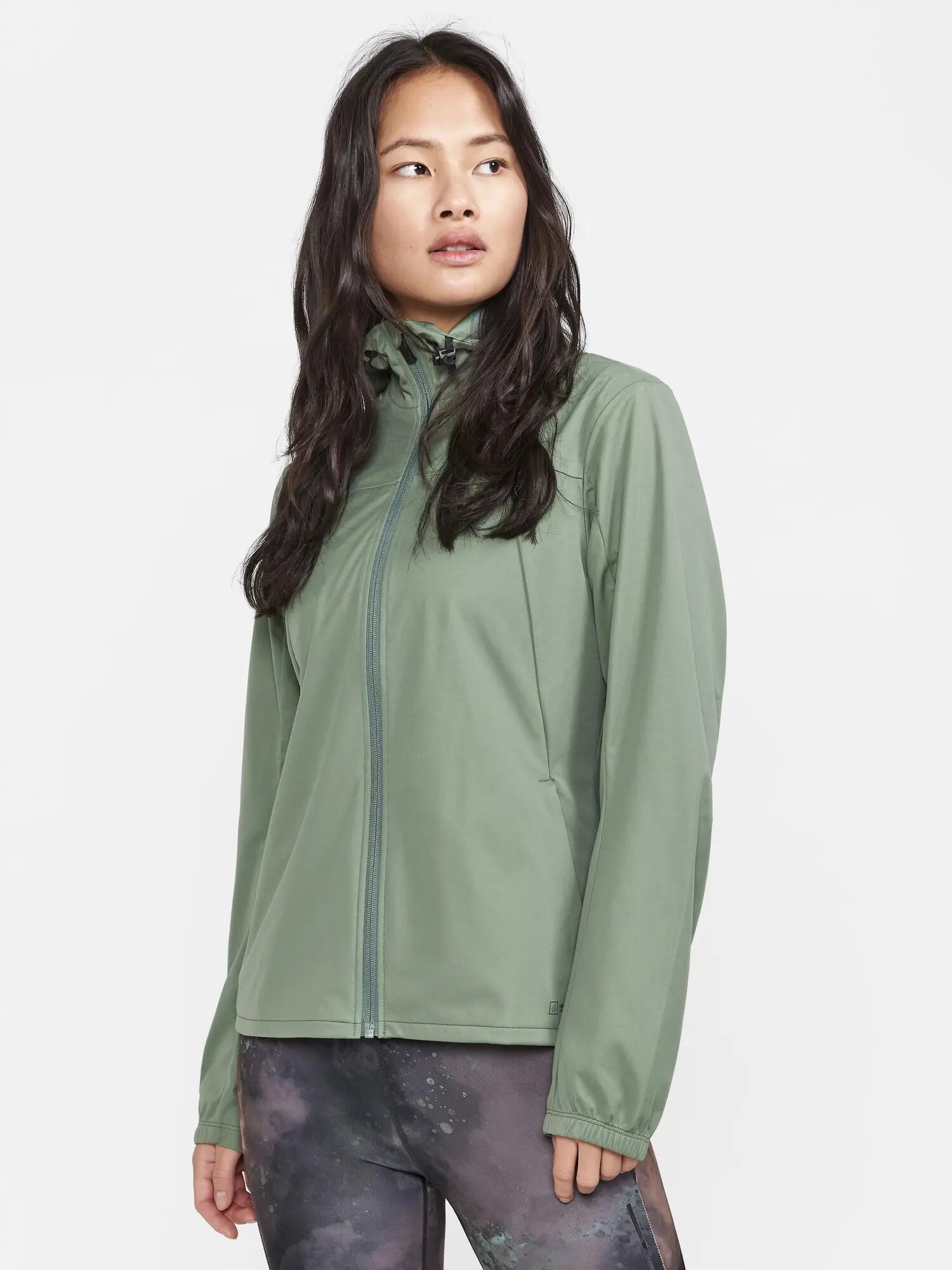 craft ADV Essence Hydro Jacket W – Wasserdicht & atmungsaktiv – Thyme 6/7