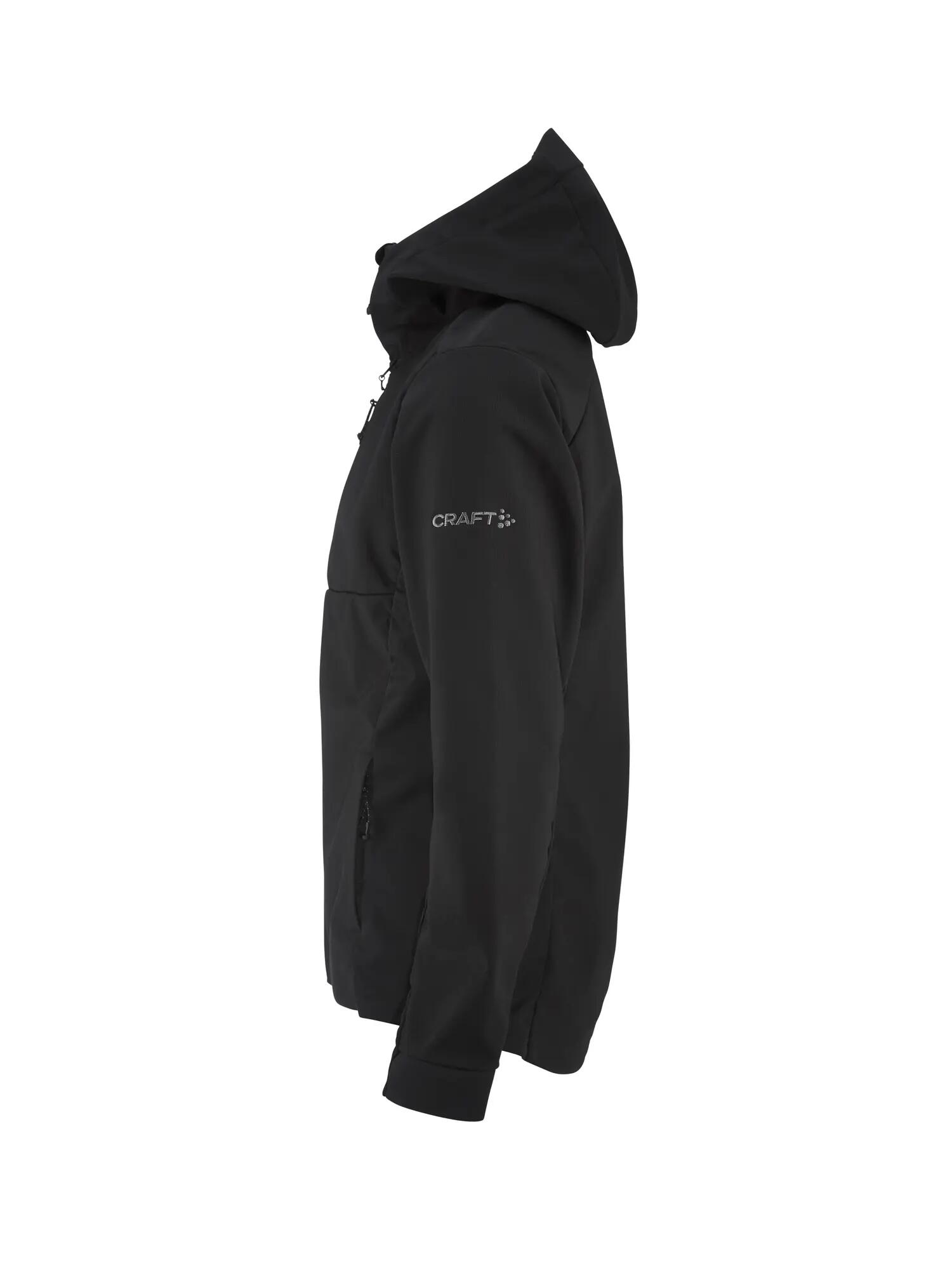 craft ADV Explore Softshell 2.0 Jacke Herren – Wind- und wasserabweisend – Black 2/7