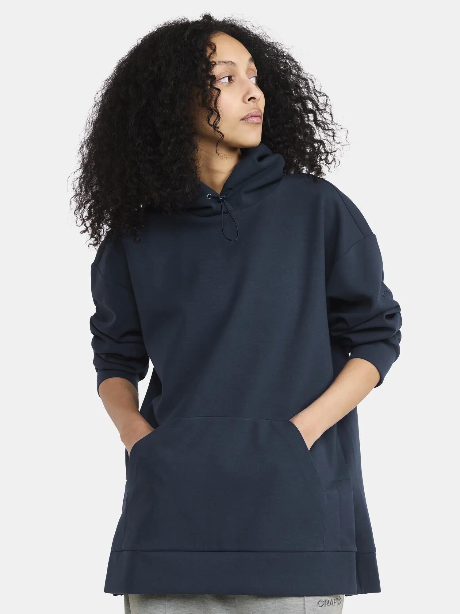 craft ADV Join Long Hoodie W – langer, bequemer Hoodie – Blaze 7/7