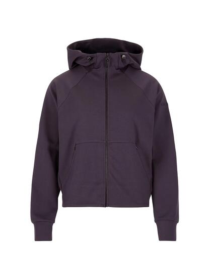 craft ADV Join FZ Hoodie W - Sweat zippé femme, coupe courte – Dk Plum