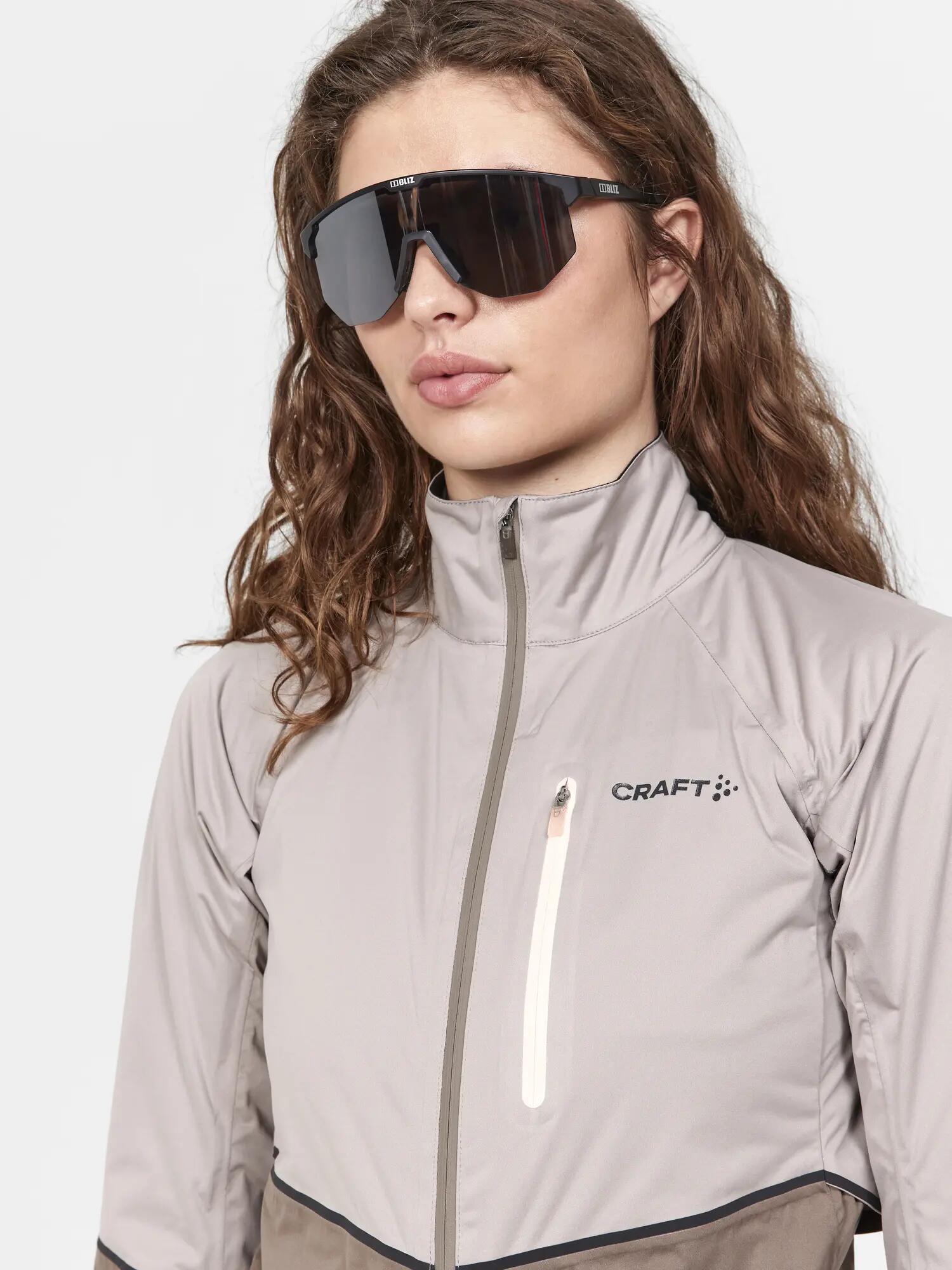 craft ADV Endur Hydro Jacket W - Wasserdicht & atmungsaktiv – Clay/DK Clay 3/6