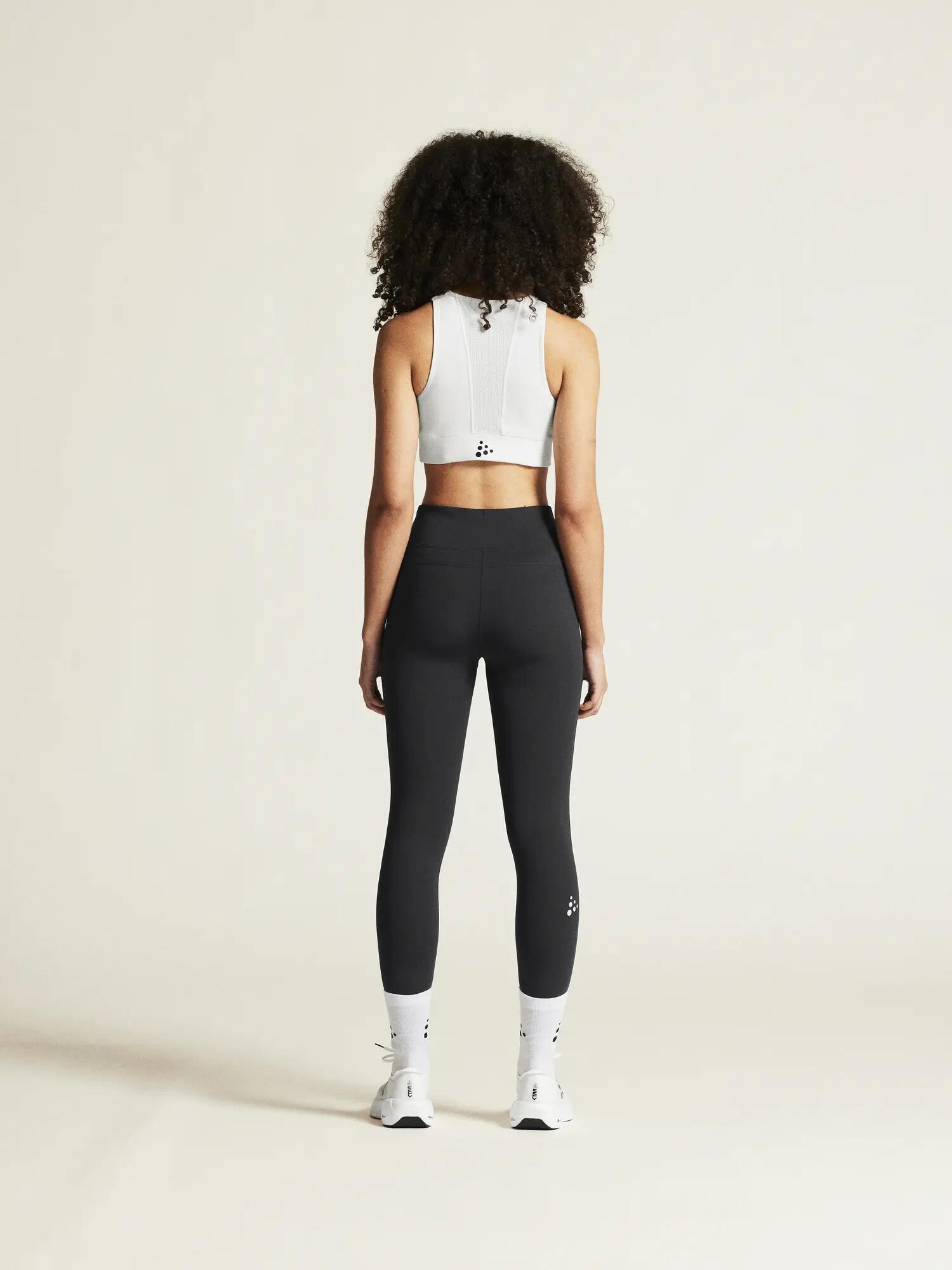 craft Rush 2.0 Crop Top W – enganliegendes Trainings-Top, atmungsaktiv – White 5/7