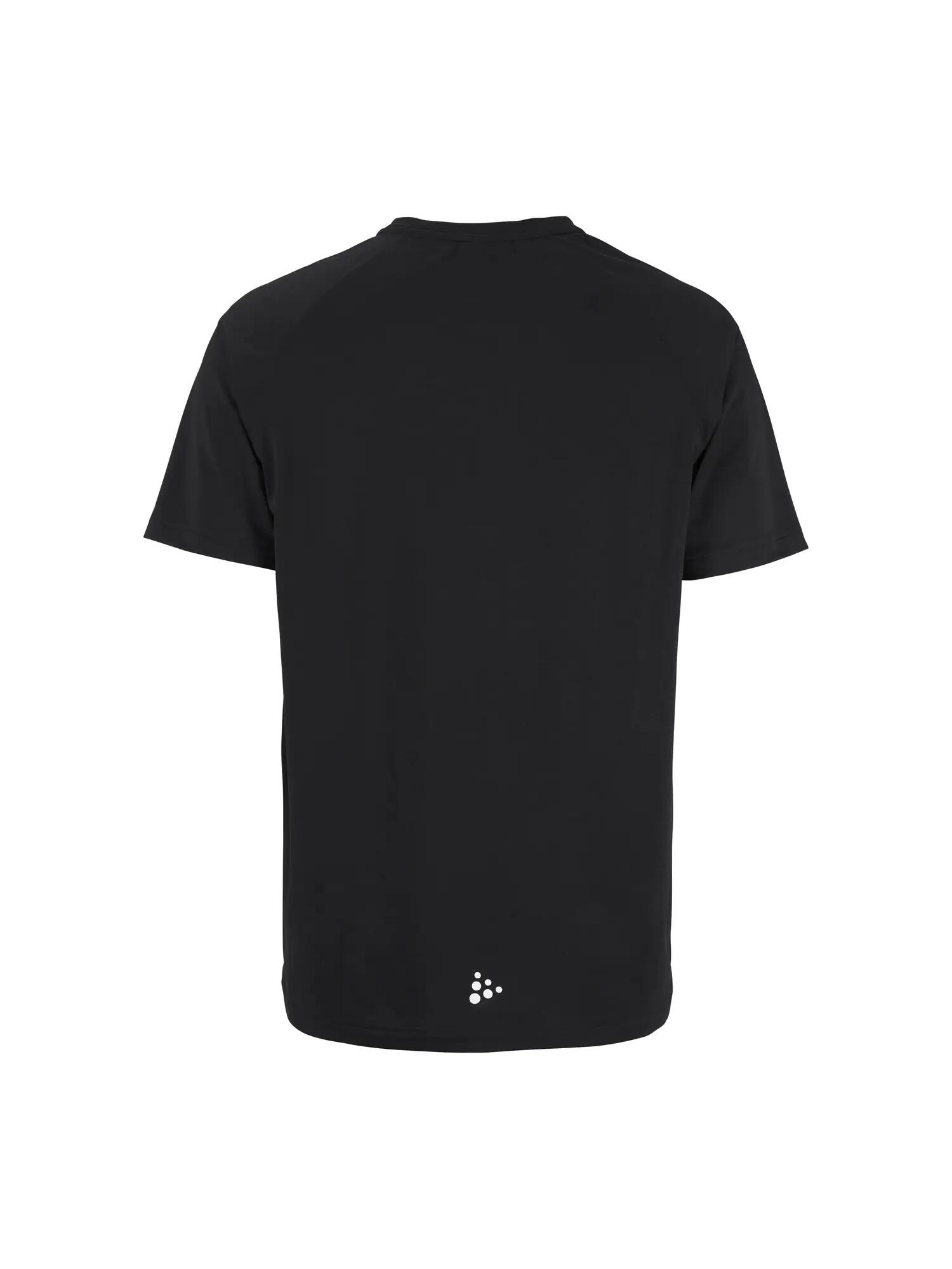 craft Extend 2.0 Graphic Jersey M – Licht shirt van gerecycled polyester – Black 4/4