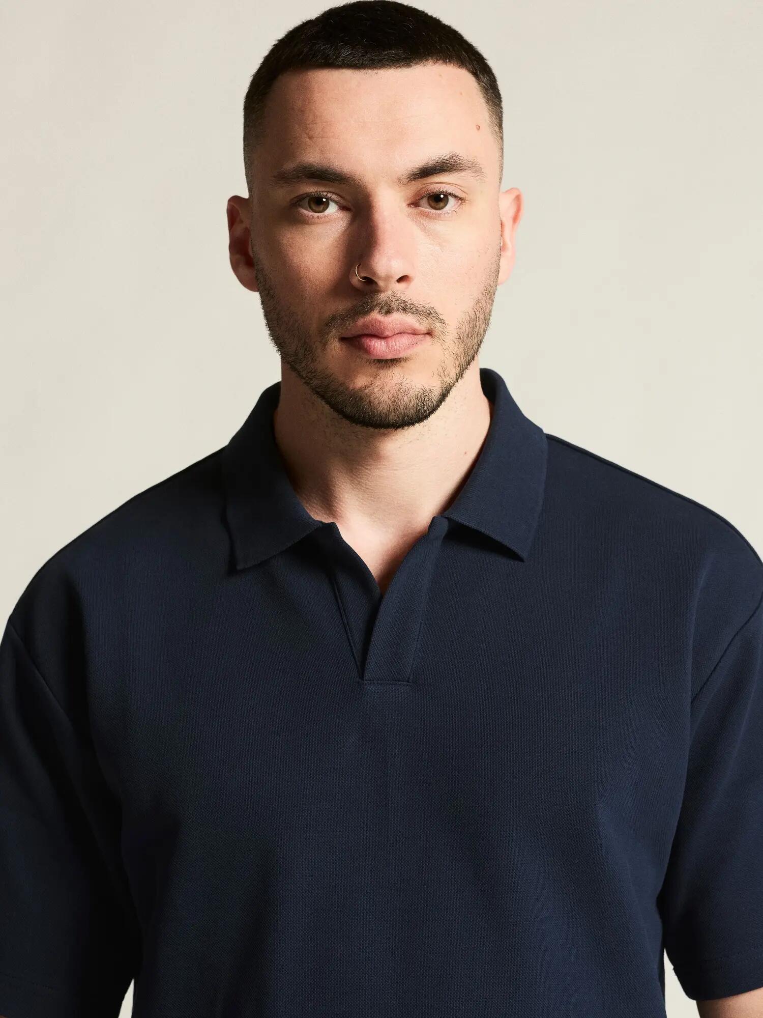 craft Frequent Polo Shirt Homem em algodão biológico - Corte relaxed – Blaze 6/7