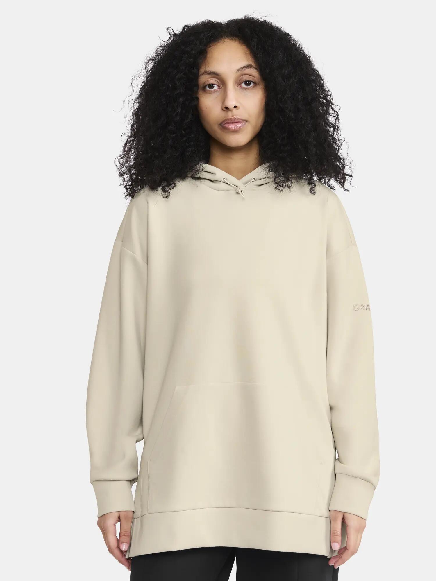 craft ADV Join Long Hoodie W – langer, komfortabler Hoodie – Plaster 5/7
