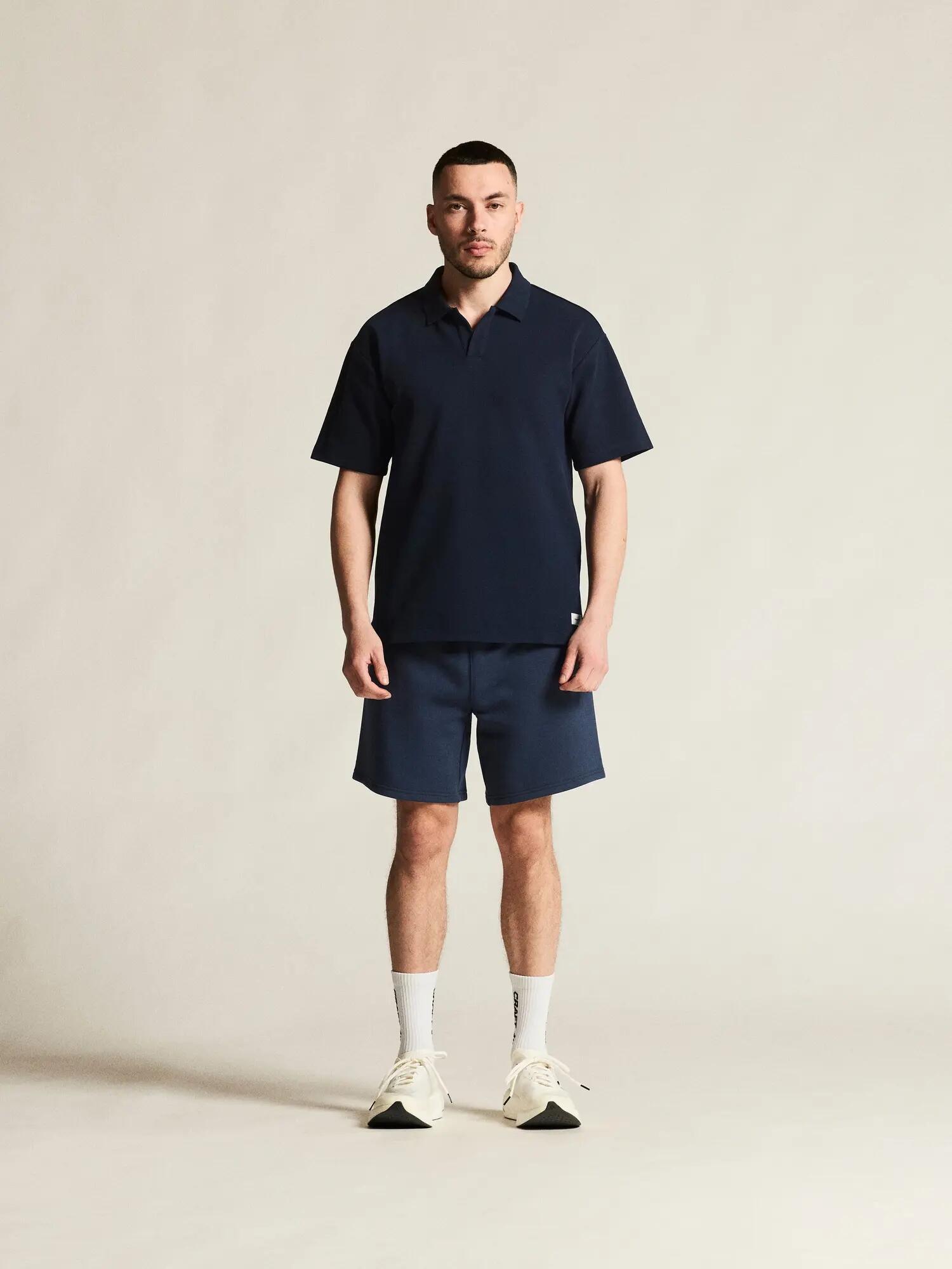 craft Frequent Polo Shirt Homem em algodão biológico - Corte relaxed – Blaze 2/7