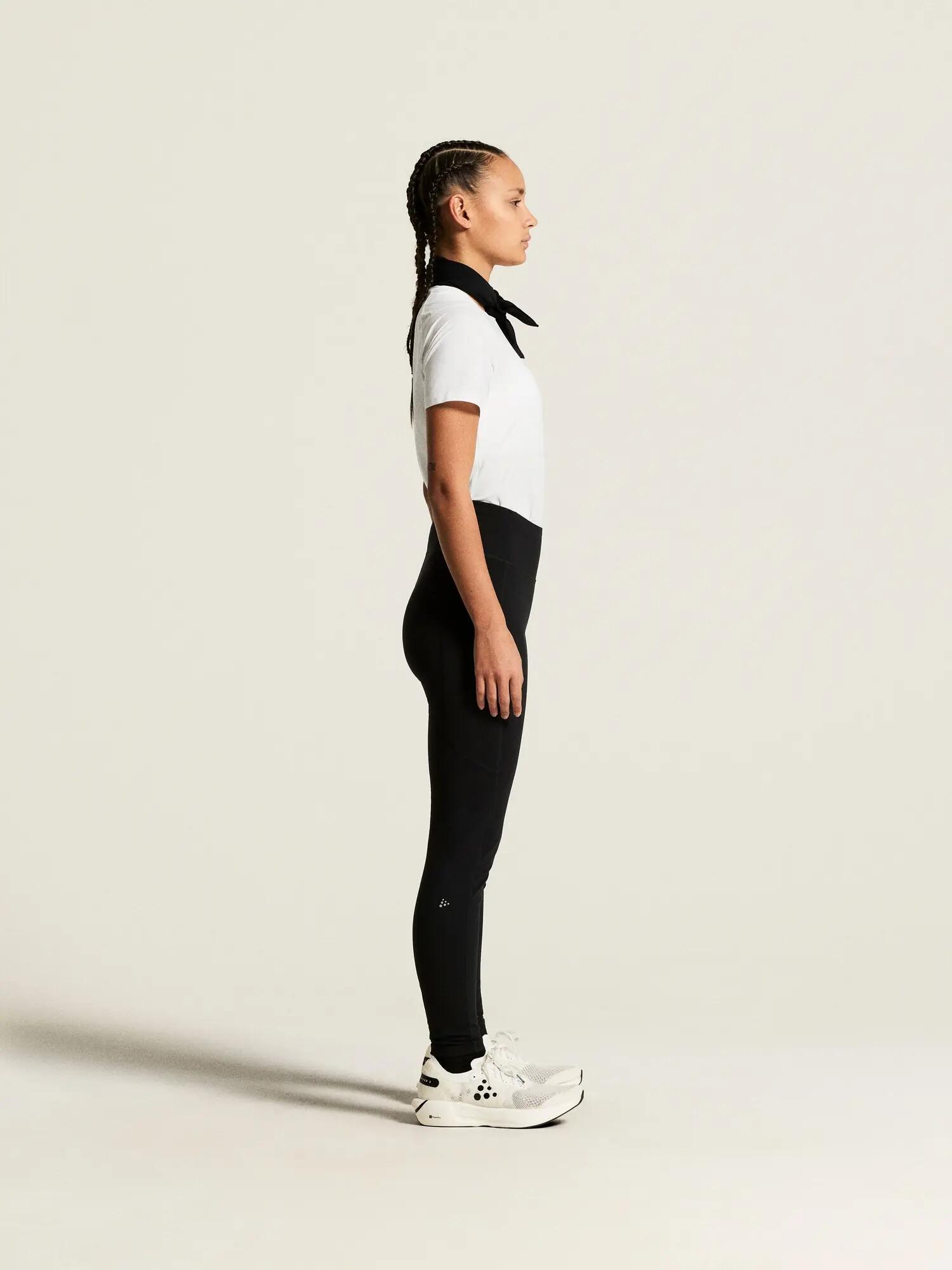 craft Essence Logo Tee 2 W Trainingsshirt aus recyceltem Mesh – White 5/7