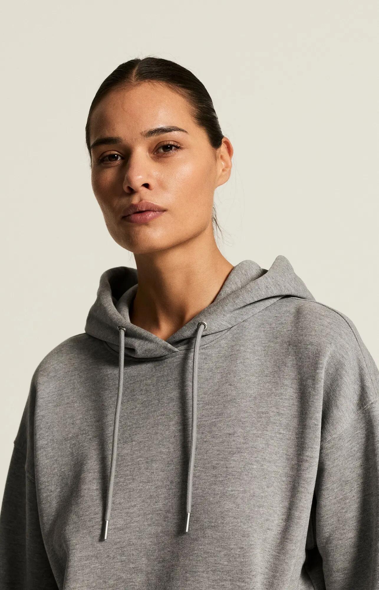 craft Frequent Hoodie W – hoodie van biologisch katoen, relaxed fit – Grey 6/7