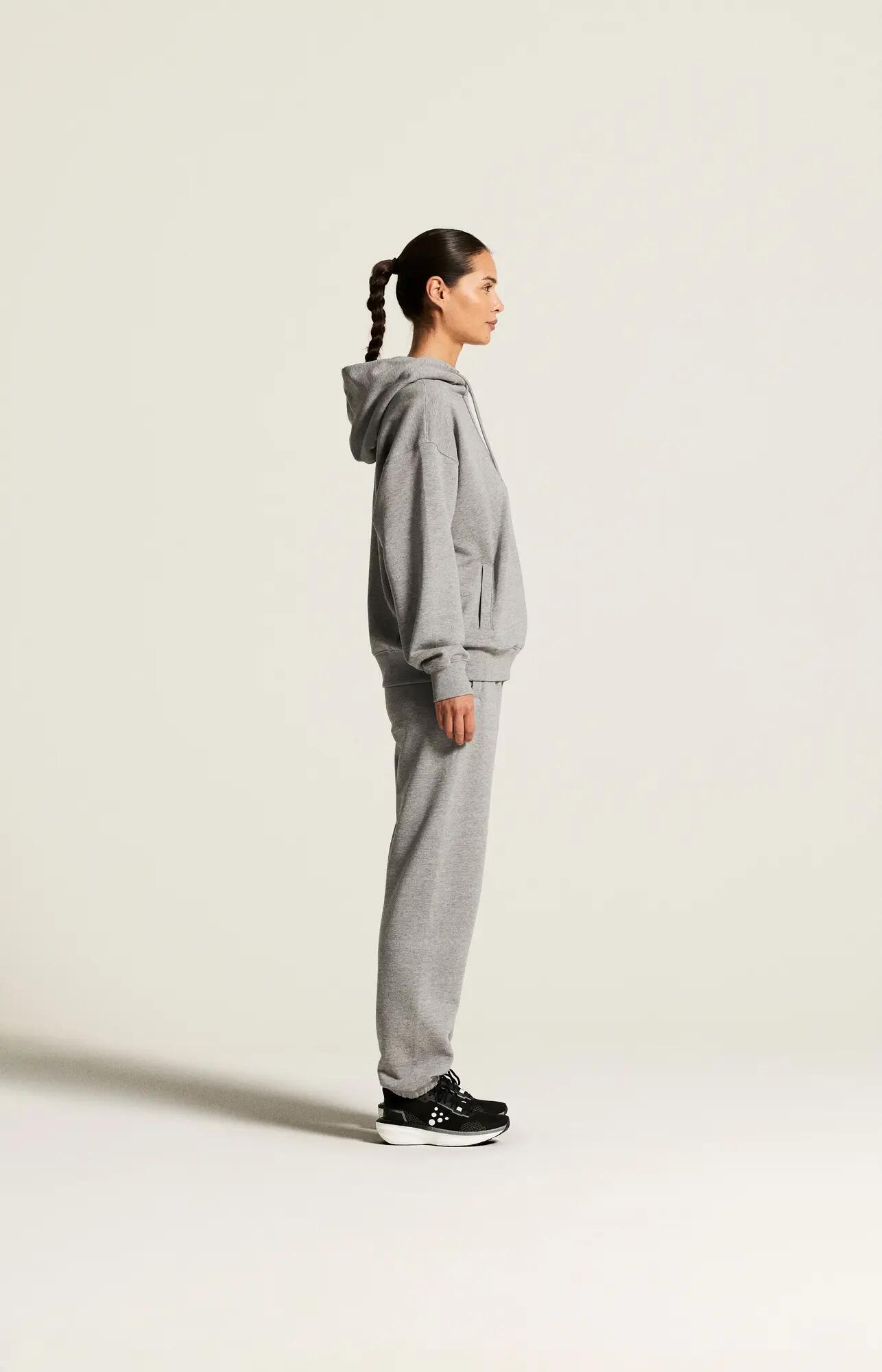 craft Frequent Hoodie W – hoodie van biologisch katoen, relaxed fit – Grey 5/7