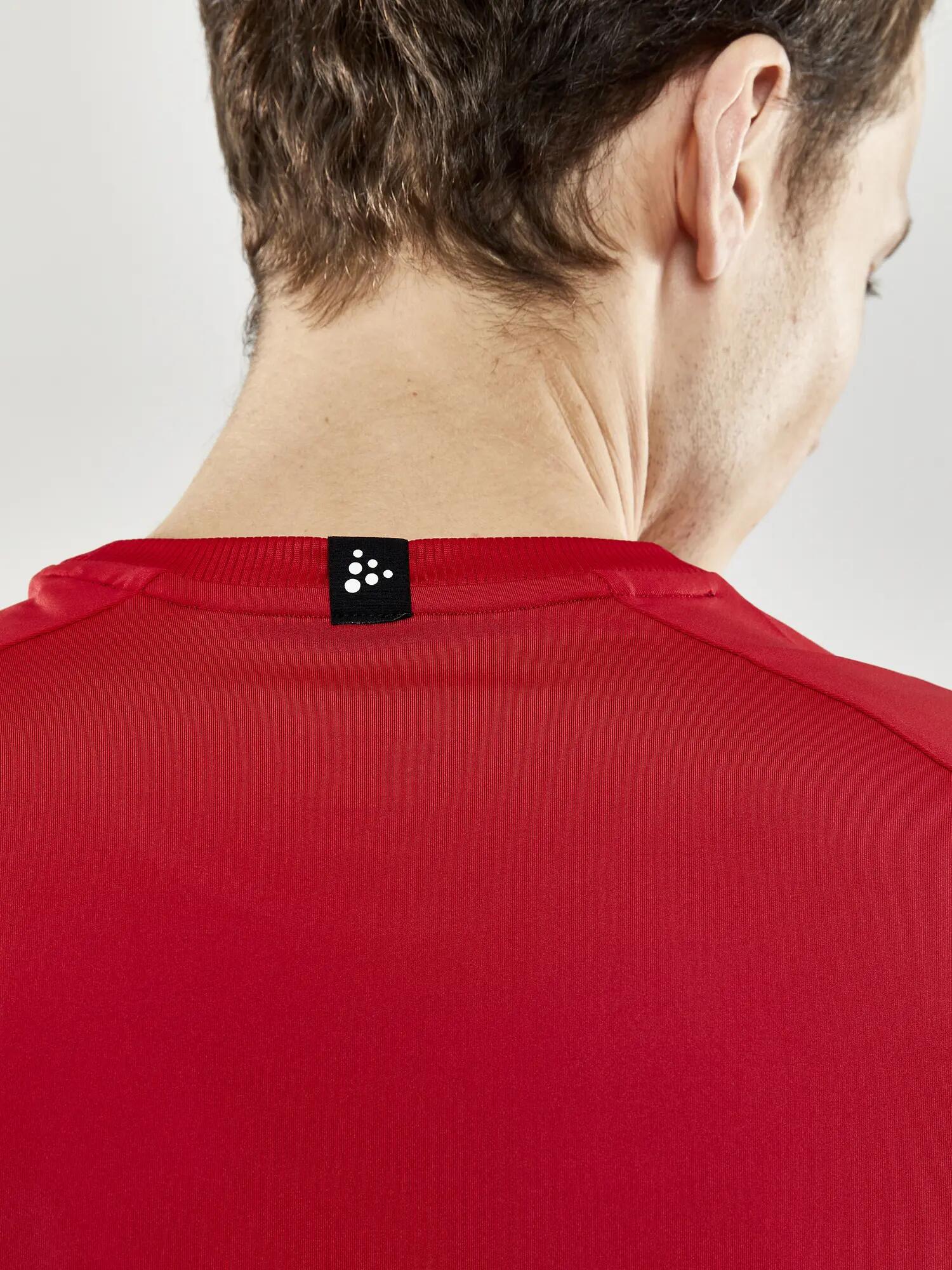 craft Progress Indoor Jersey M – Stevige trainingsshirt – Bright Red 7/7