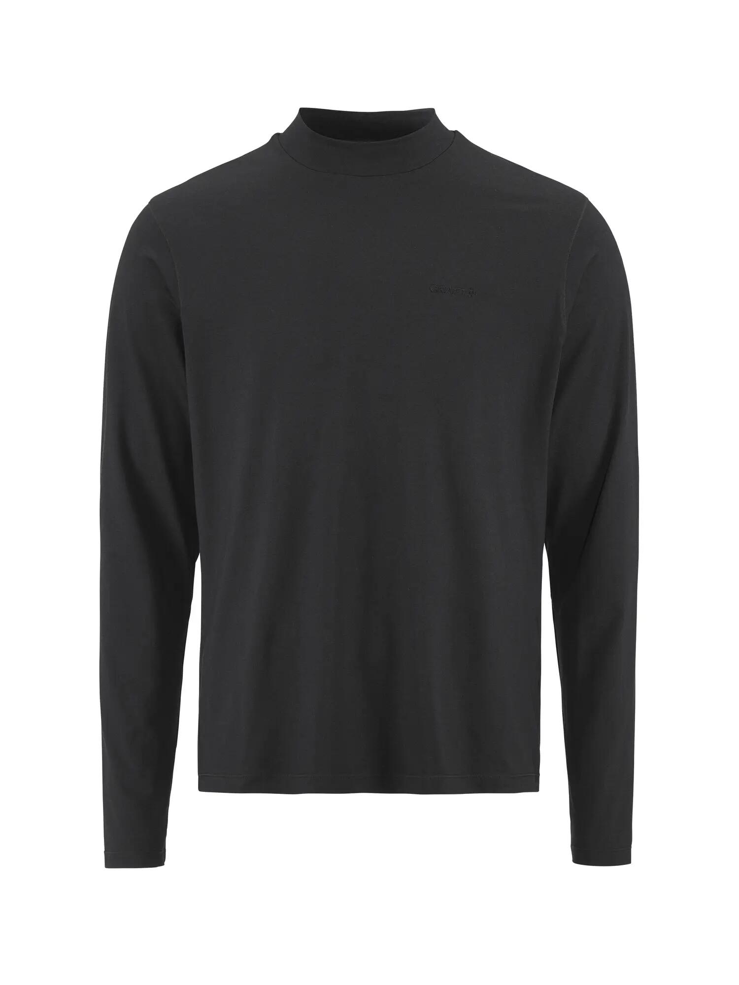 craft Flow MN LS M – Maillot manches longues léger et extensible – Black/Melange 1/7