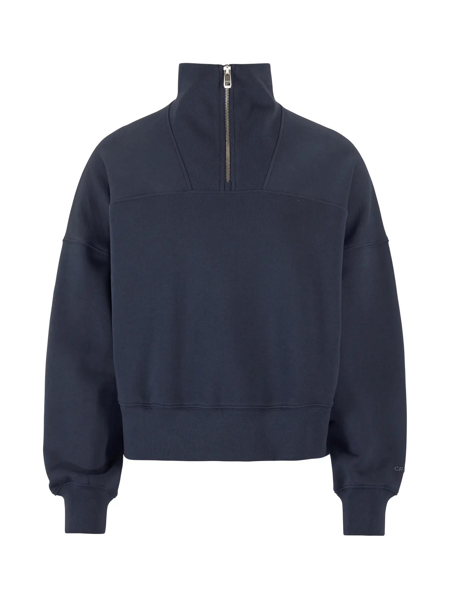 craft Frequent HZ Sweatshirt W — halfzip, 100% biologisch katoen, relaxed fit – 1/7