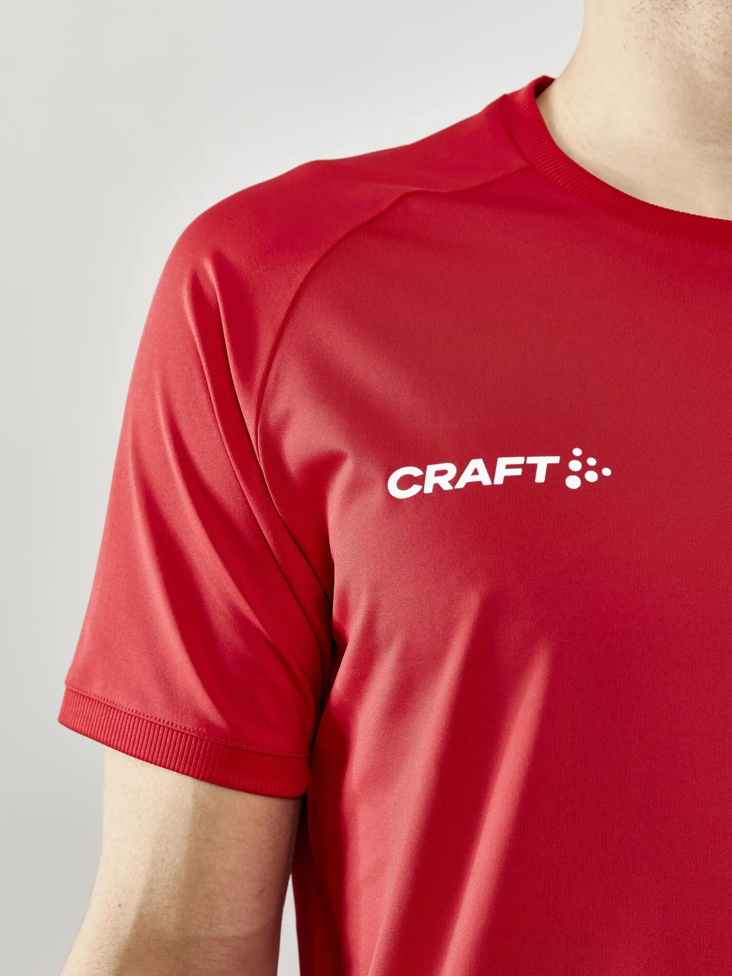 craft Progress Indoor Jersey M – Stevige trainingsshirt – Bright Red 6/7