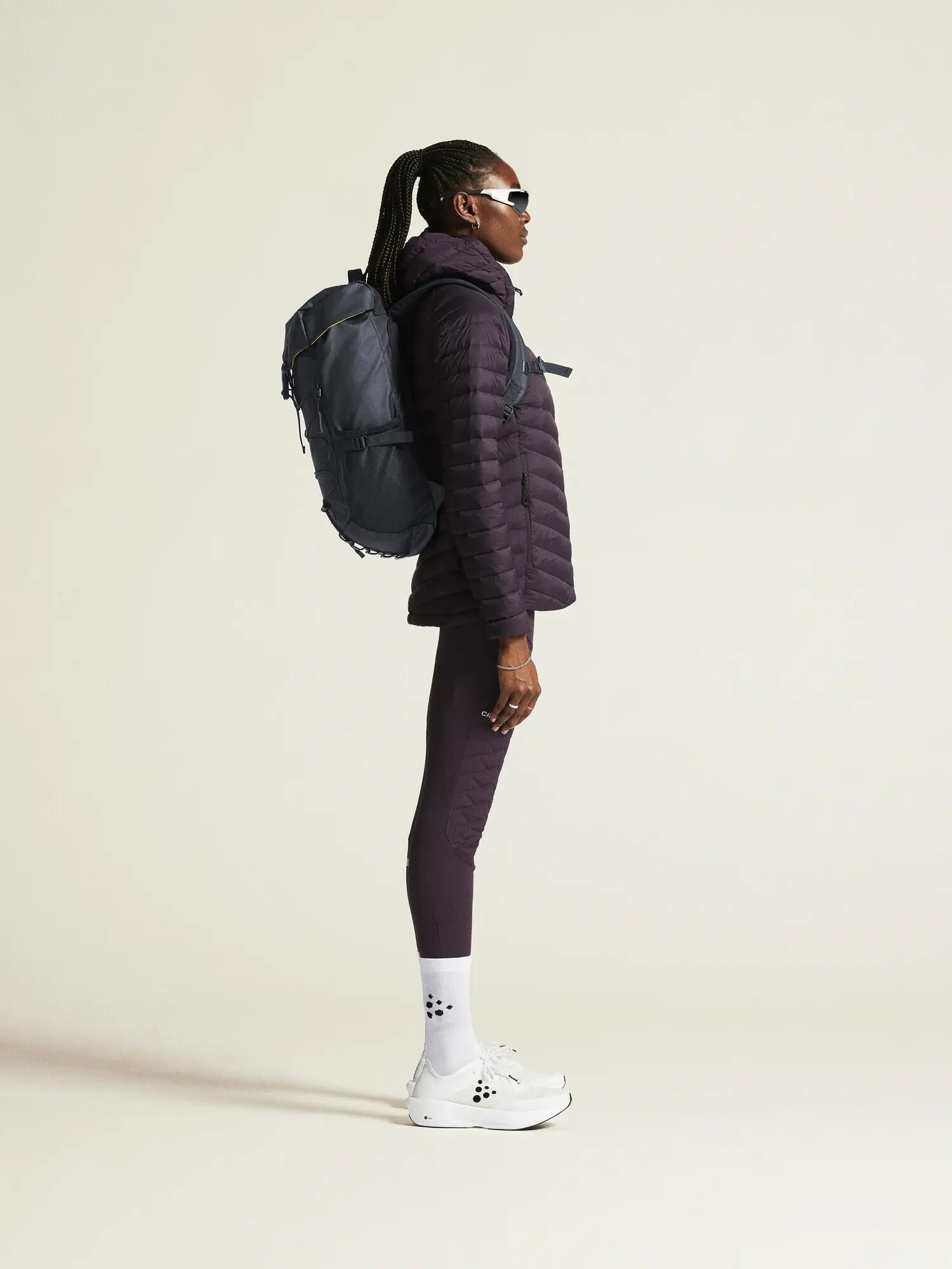 craft ADV Explore Lt. Down Jacket W - licht donsjack dames – Dk Plum 4/7