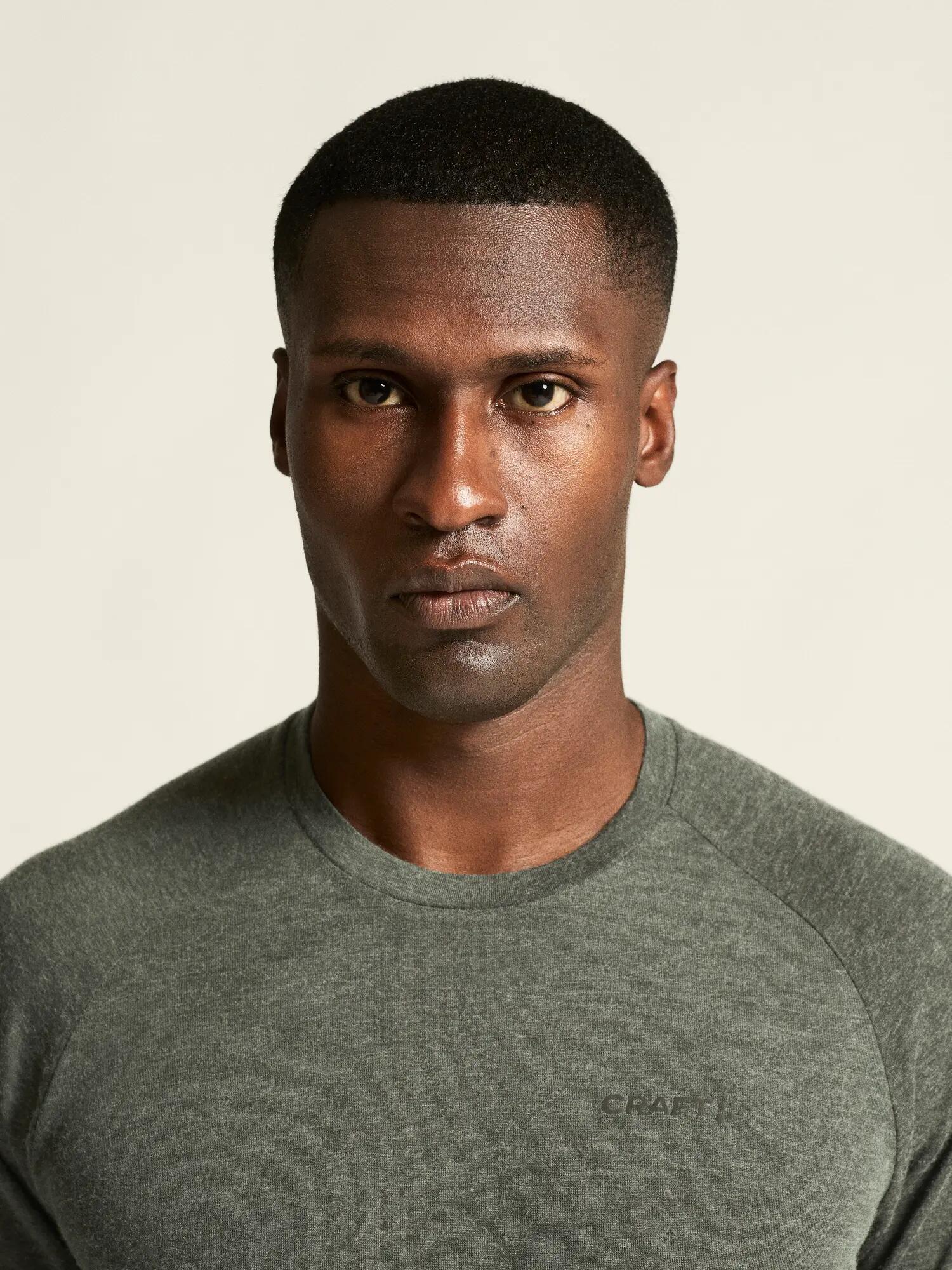 craft Wool SS Tee M — Kurzarmshirt aus recyceltem Polyester & Wolle – 7/7