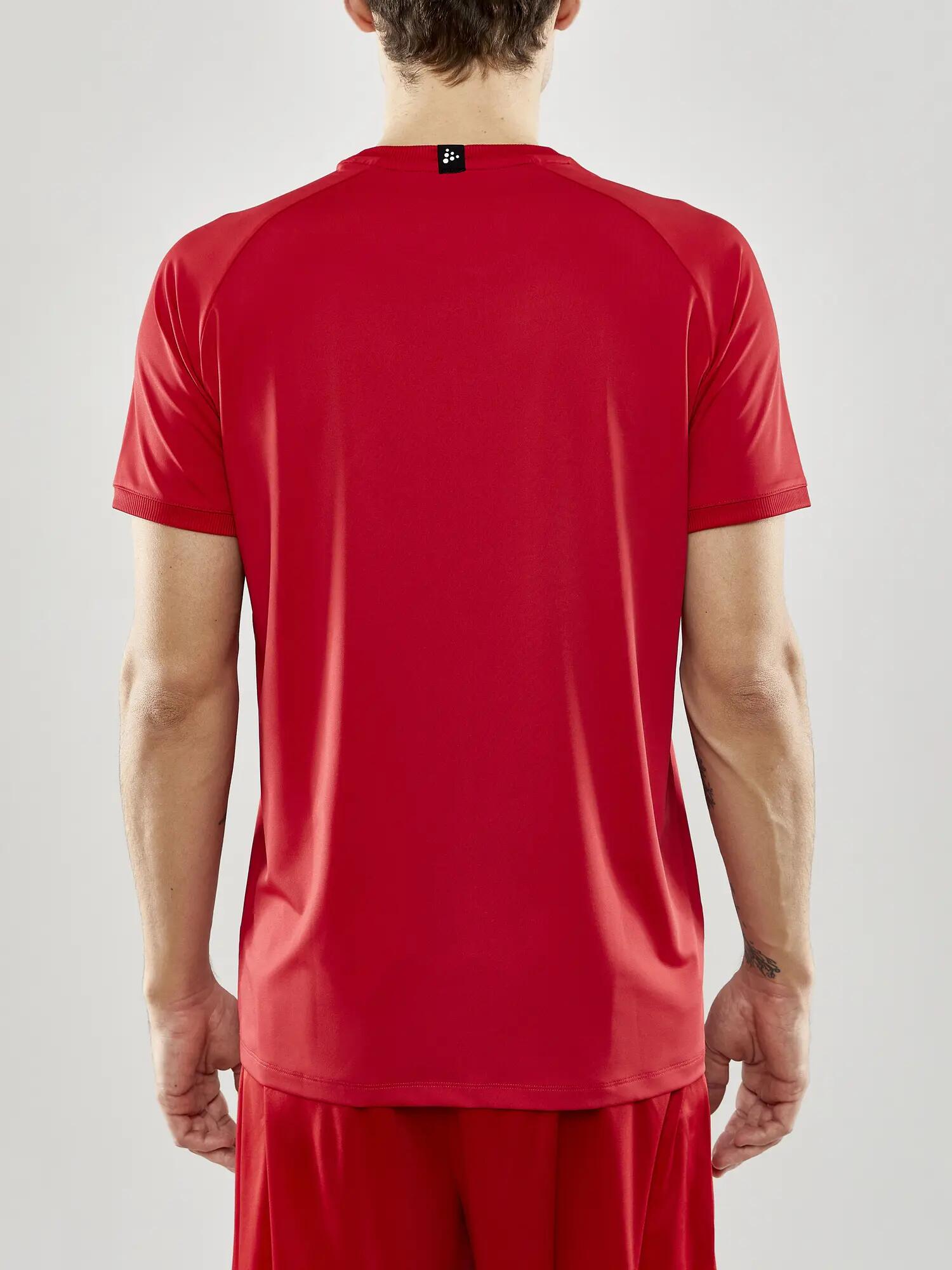 craft Progress Indoor Jersey M – Stevige trainingsshirt – Bright Red 5/7