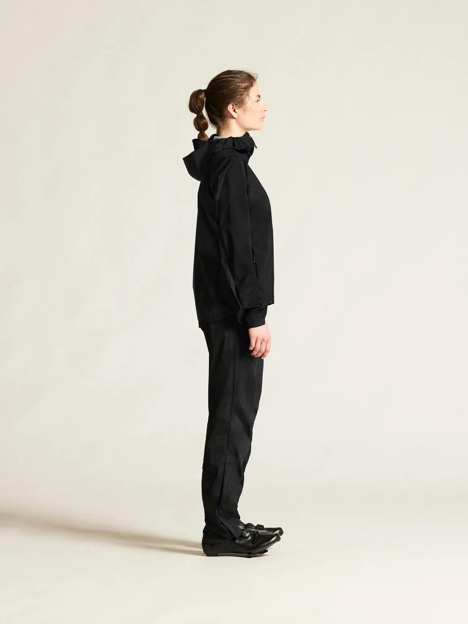 craft Everyday Hydro Pants W — Wasserdicht und Winddicht – Black 3/7