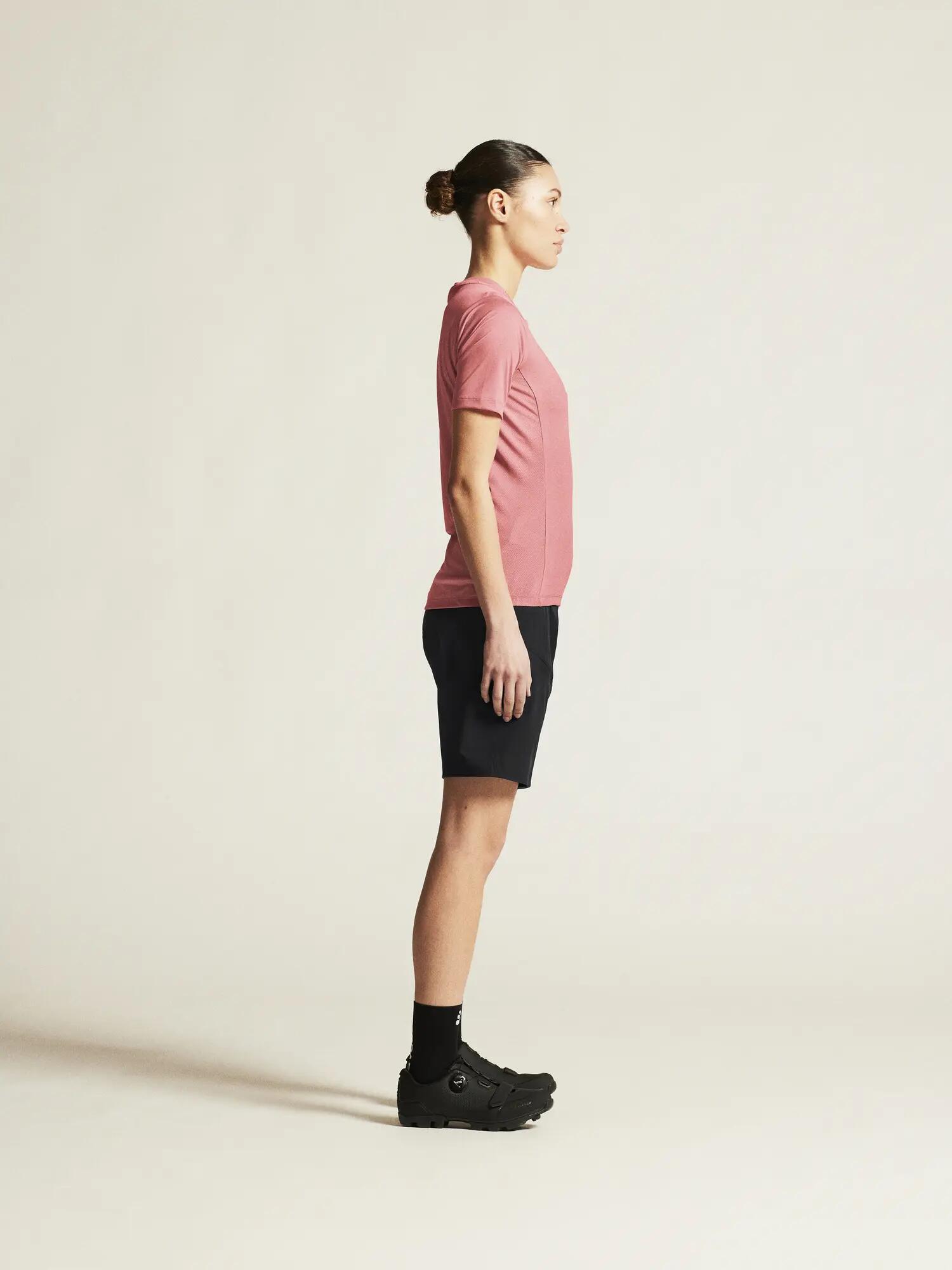 craft Damen CORE Offroad Ss Jersey W – Stretch & Recyclingmaterial – Wild Rose 5/7