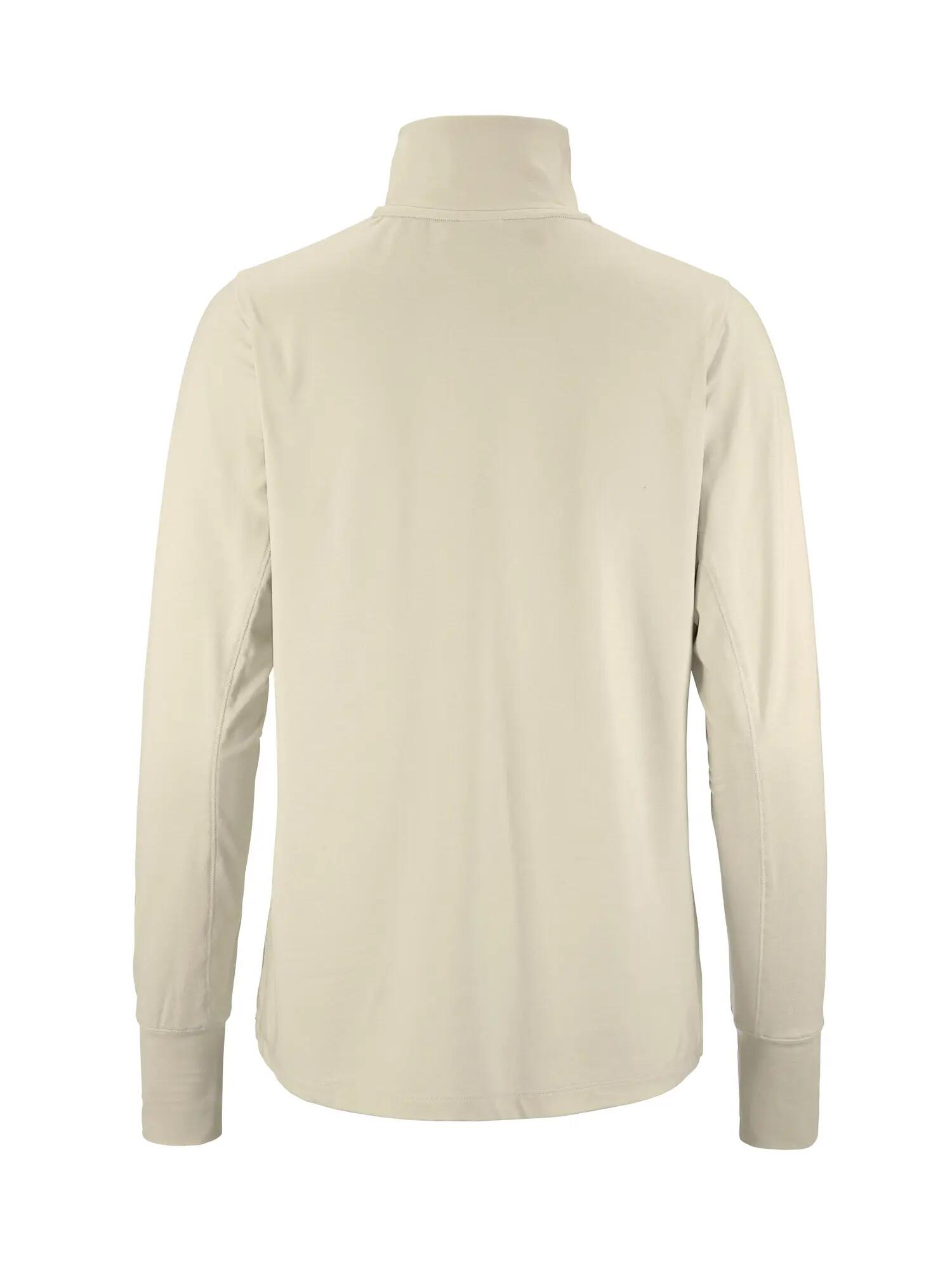 craft Flow HZ LS W — top feminino gola alta com meio fecho, macio e isolante – 2/7