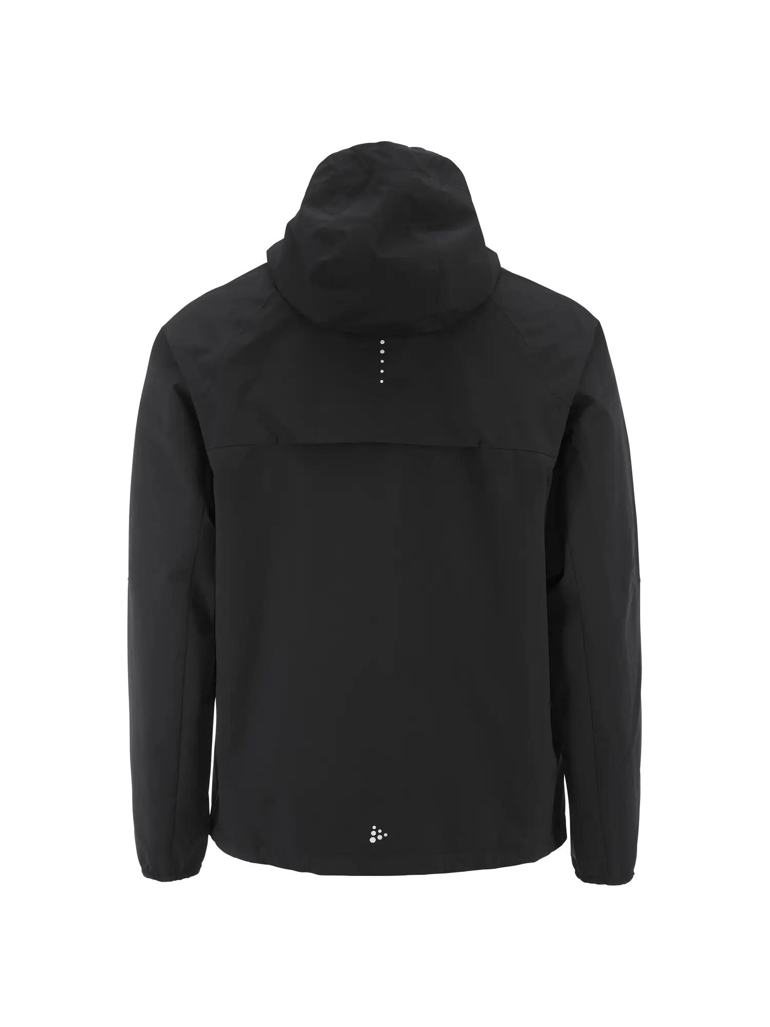 craft Essence Hydro Jacket 2 M – Wasserdichte, atmungsaktive Laufjacke – Black 2/7