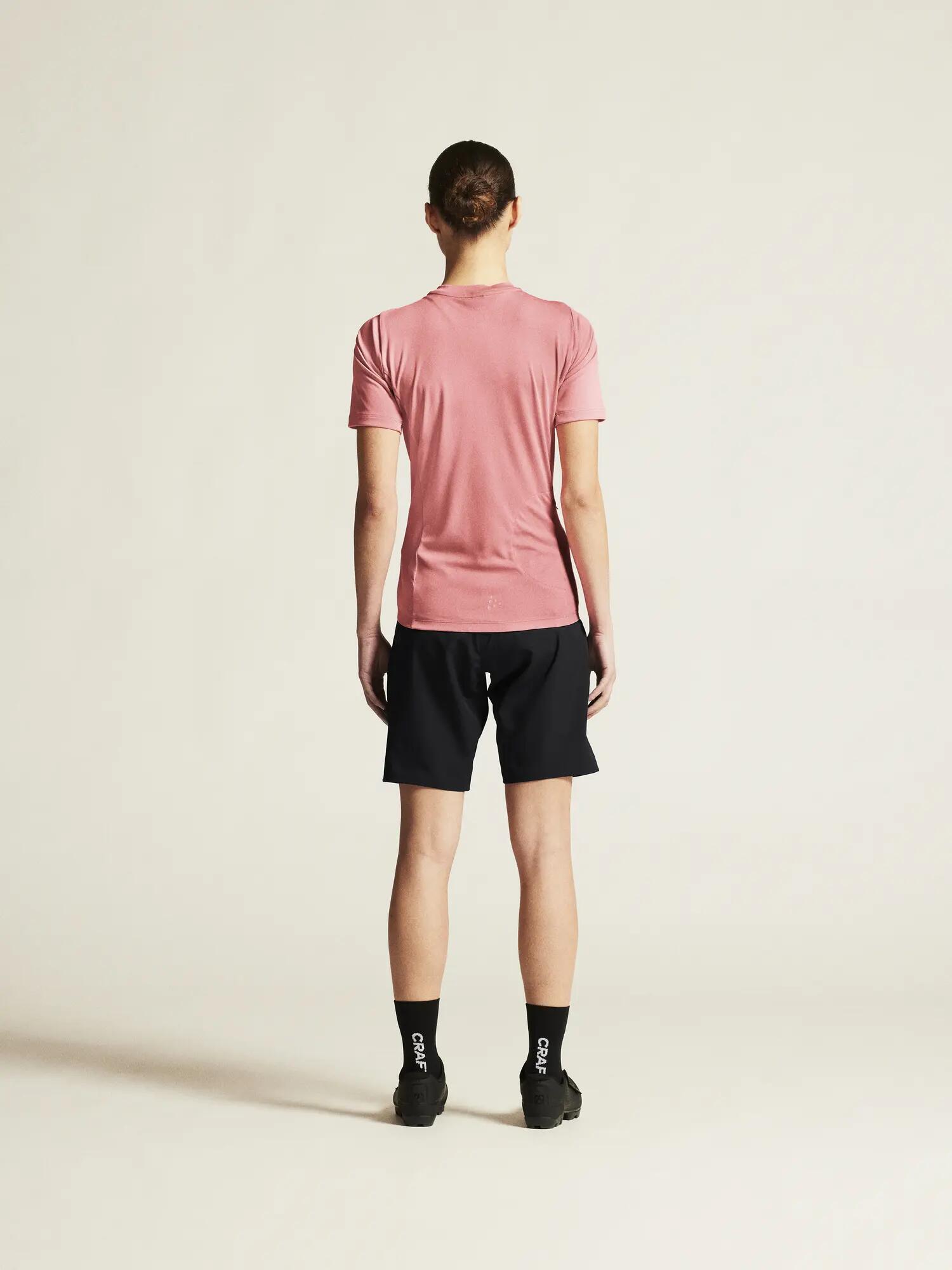 craft Damen CORE Offroad Ss Jersey W – Stretch & Recyclingmaterial – Wild Rose 4/7