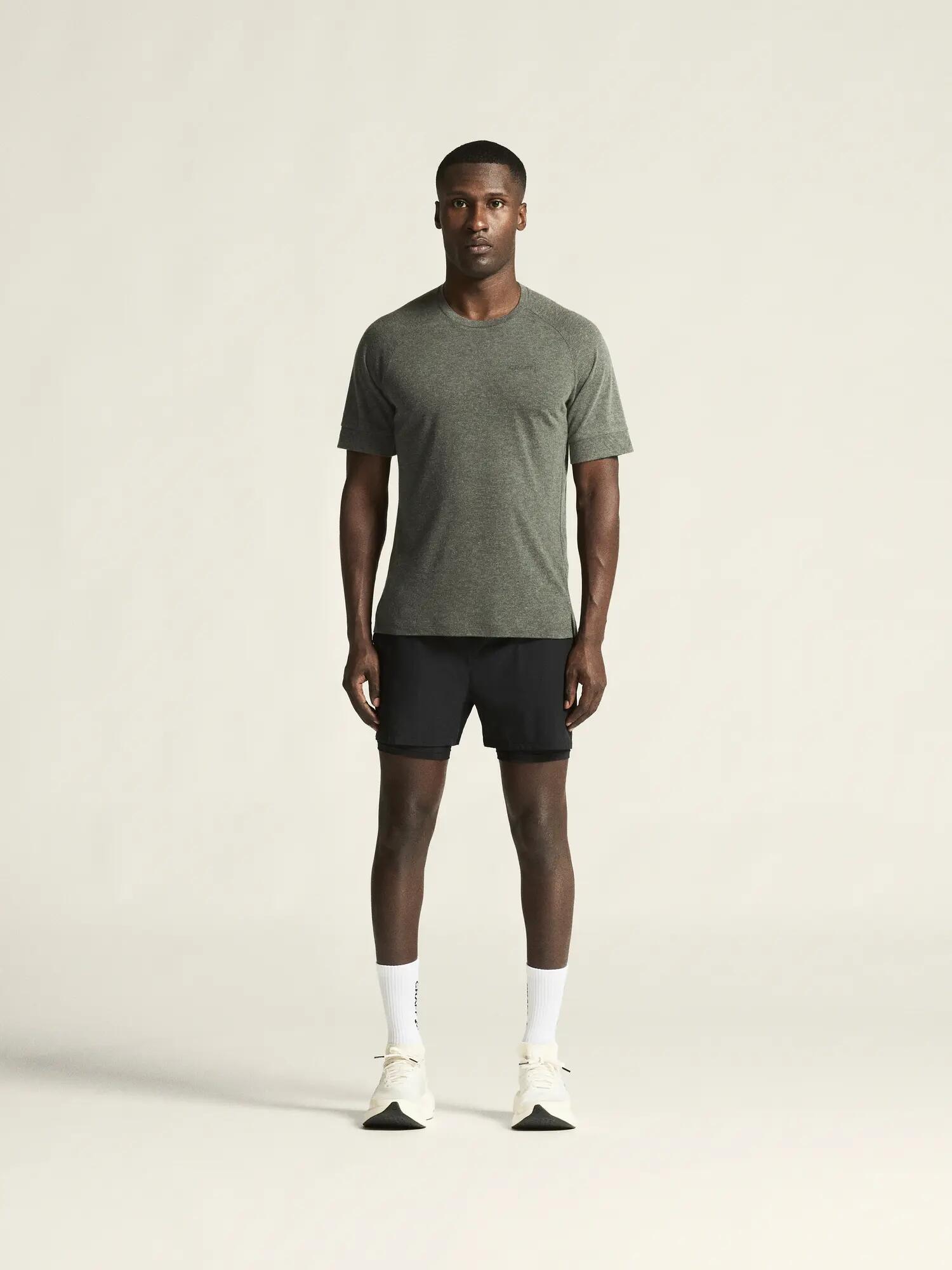 craft Wool SS Tee M – Kurzarm-Shirt aus recyceltem Polyester und Wolle – 4/7