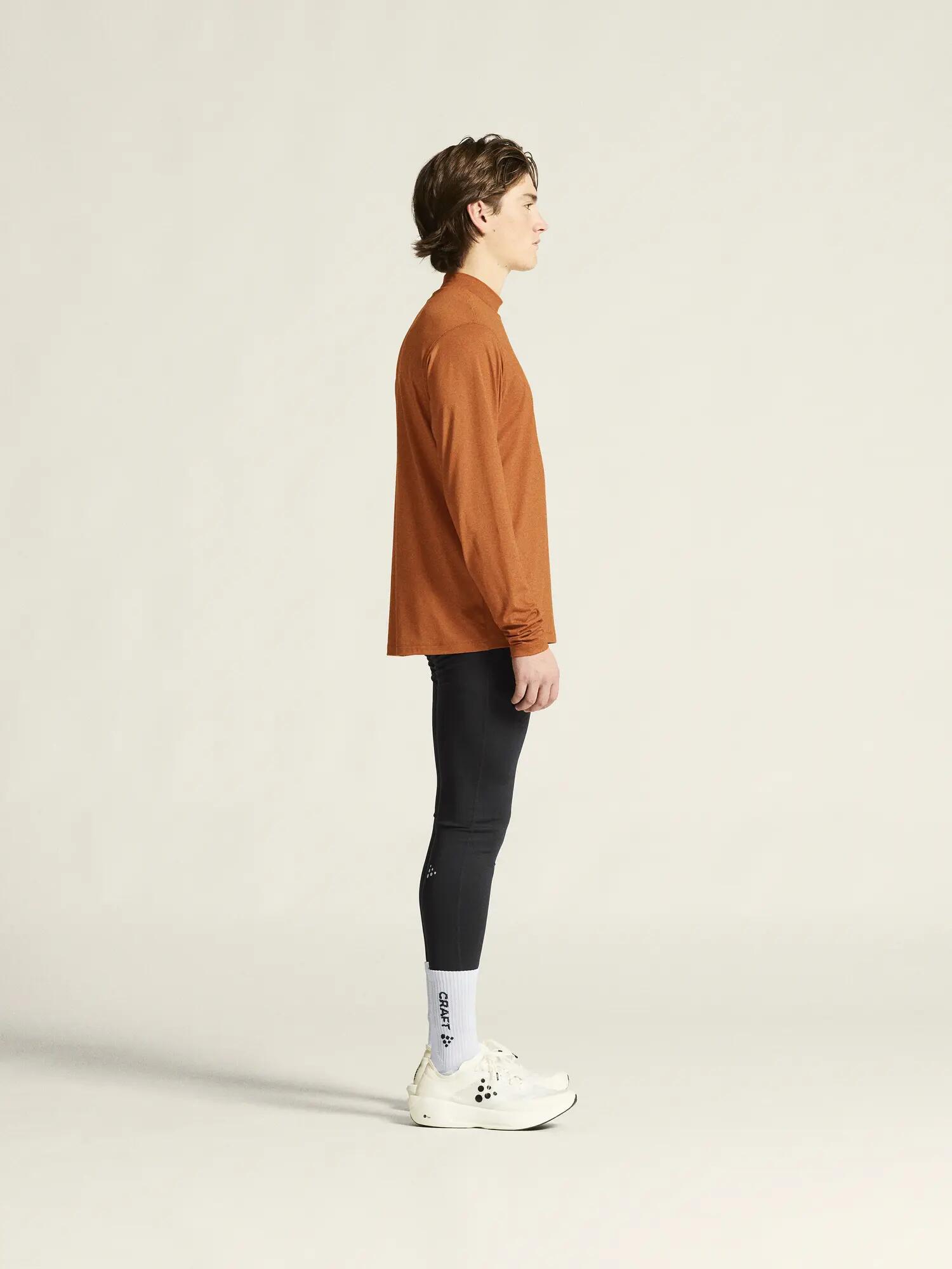 craft Flow MN LS M — Langarm-Jersey aus recyceltem Polyester, weich und 7/7