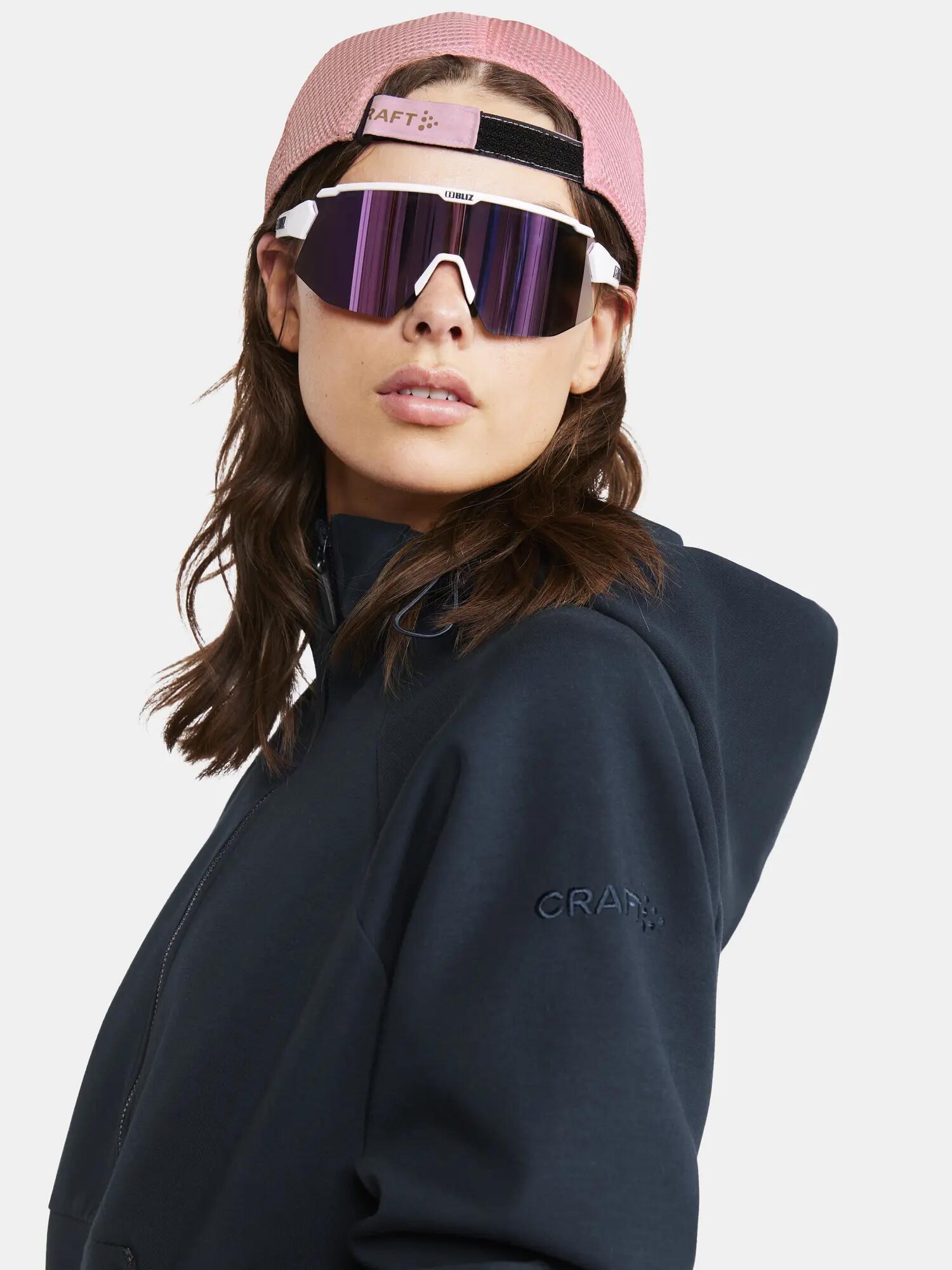 craft ADV Join FZ Hoodie W - bequemer, kurz geschnittener Zip-Hoody – Blaze 5/6