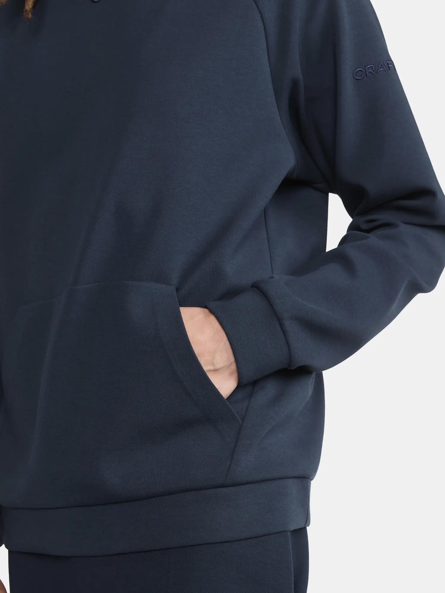 craft ADV Join Hoodie M – bequemer Hoodie aus Baumwoll-Polyester-Mix – Blaze 6/7