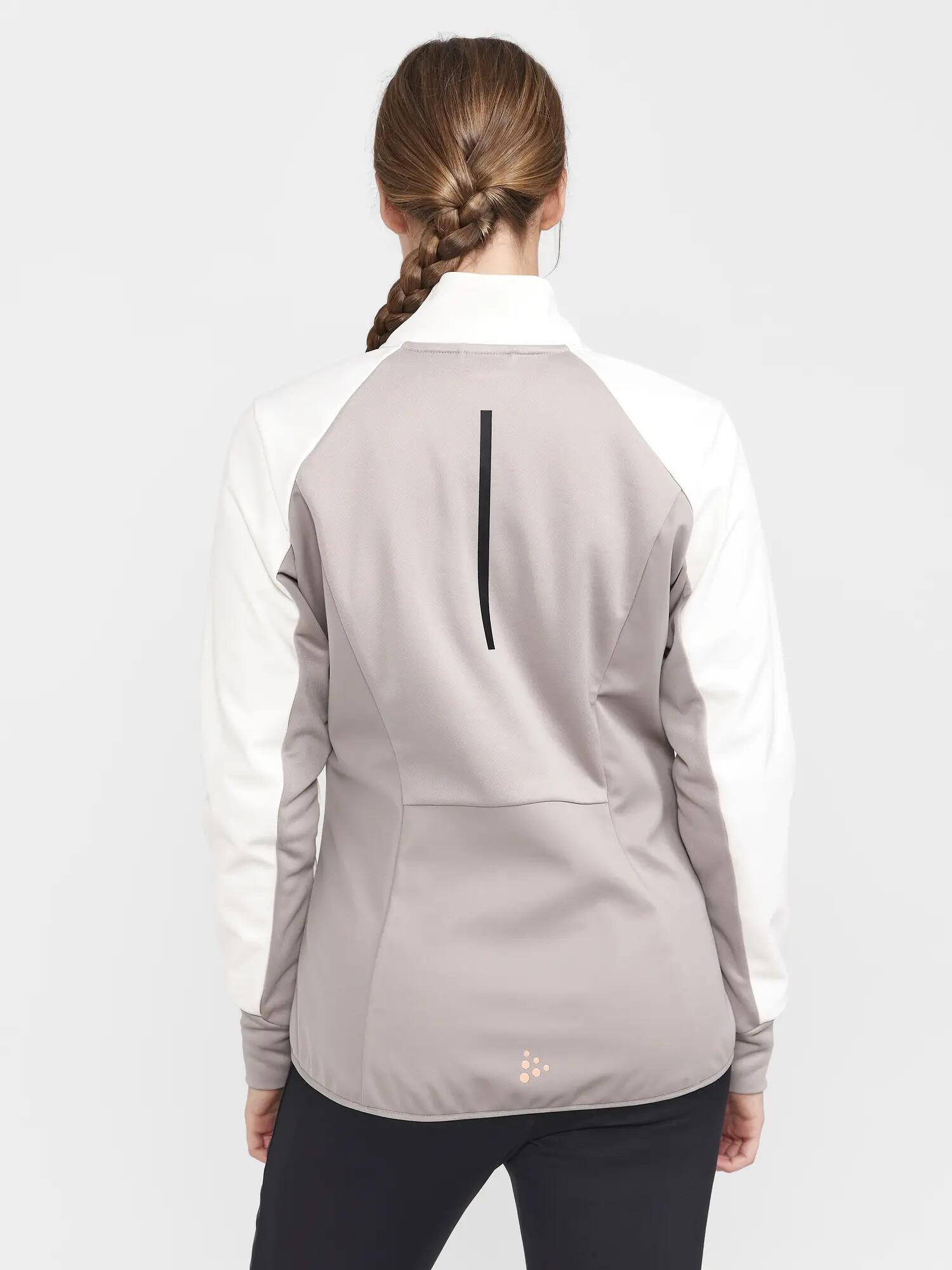 craft CORE Essence Nordic Jacket 2 W Softshell-Jacke winddicht – Tofu-Clay 4/6
