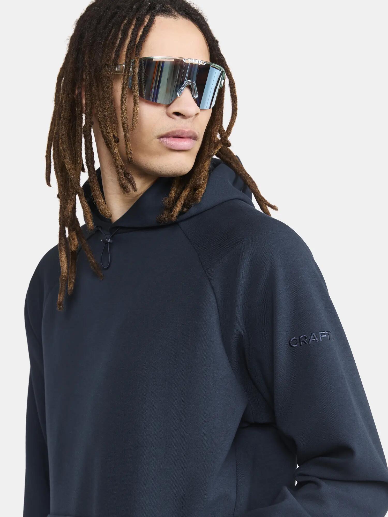 craft ADV Join Hoodie M – bequemer Hoodie aus Baumwoll-Polyester-Mix – Blaze 5/7